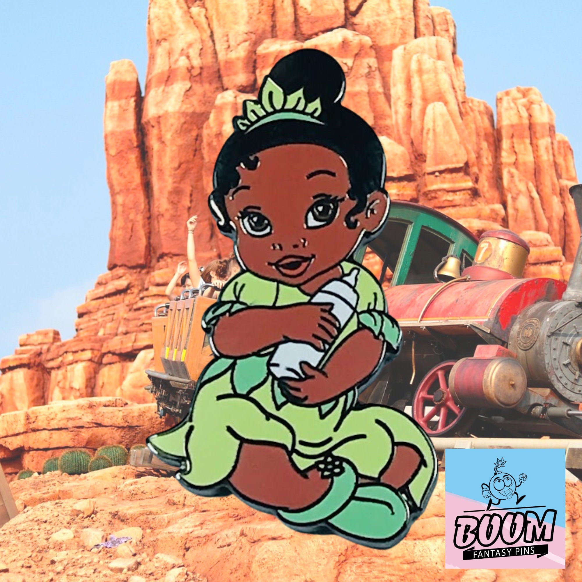 Pin – Tiana y el Sapo de La Princesa y el Sapo – Disney Fantasy