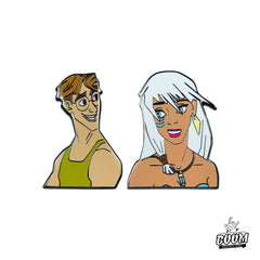 Pin – Milo Thatch and Princess Kida from Atlantis The Lost Empire – Disney Fantasy