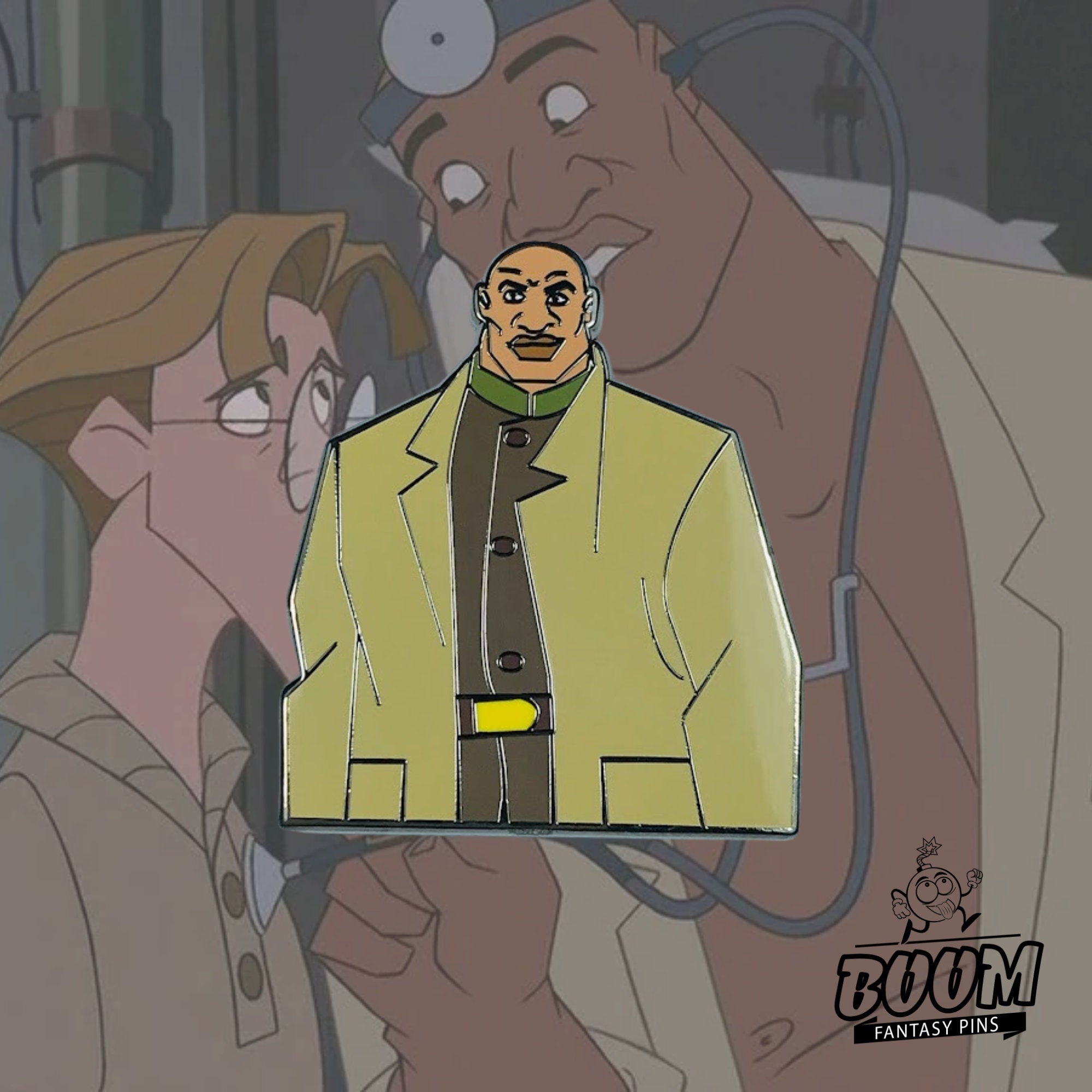 Pin del Dr. Joshua Sweet de Atlantis: El Imperio Perdido – Disney Fantasy