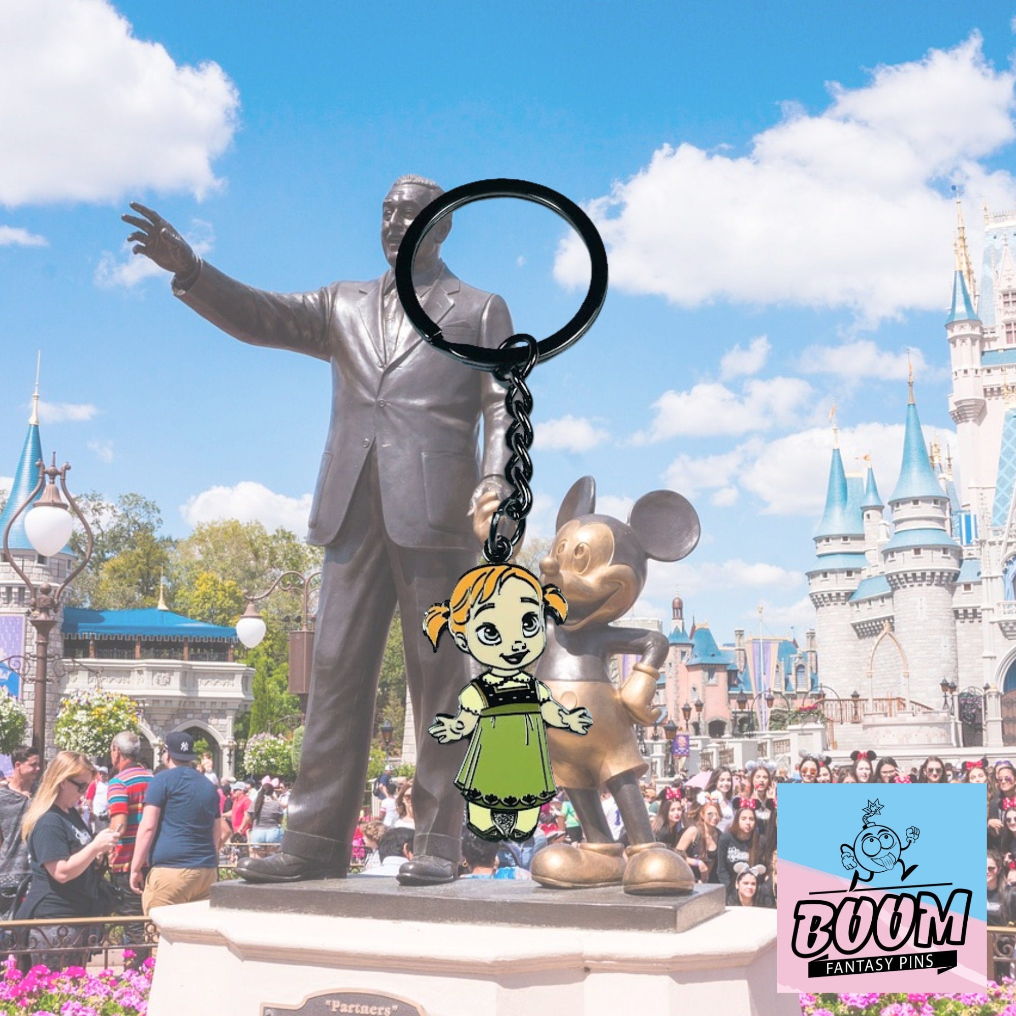 Porte-clés – Anna de La Reine des Neiges – Disney Fantasy