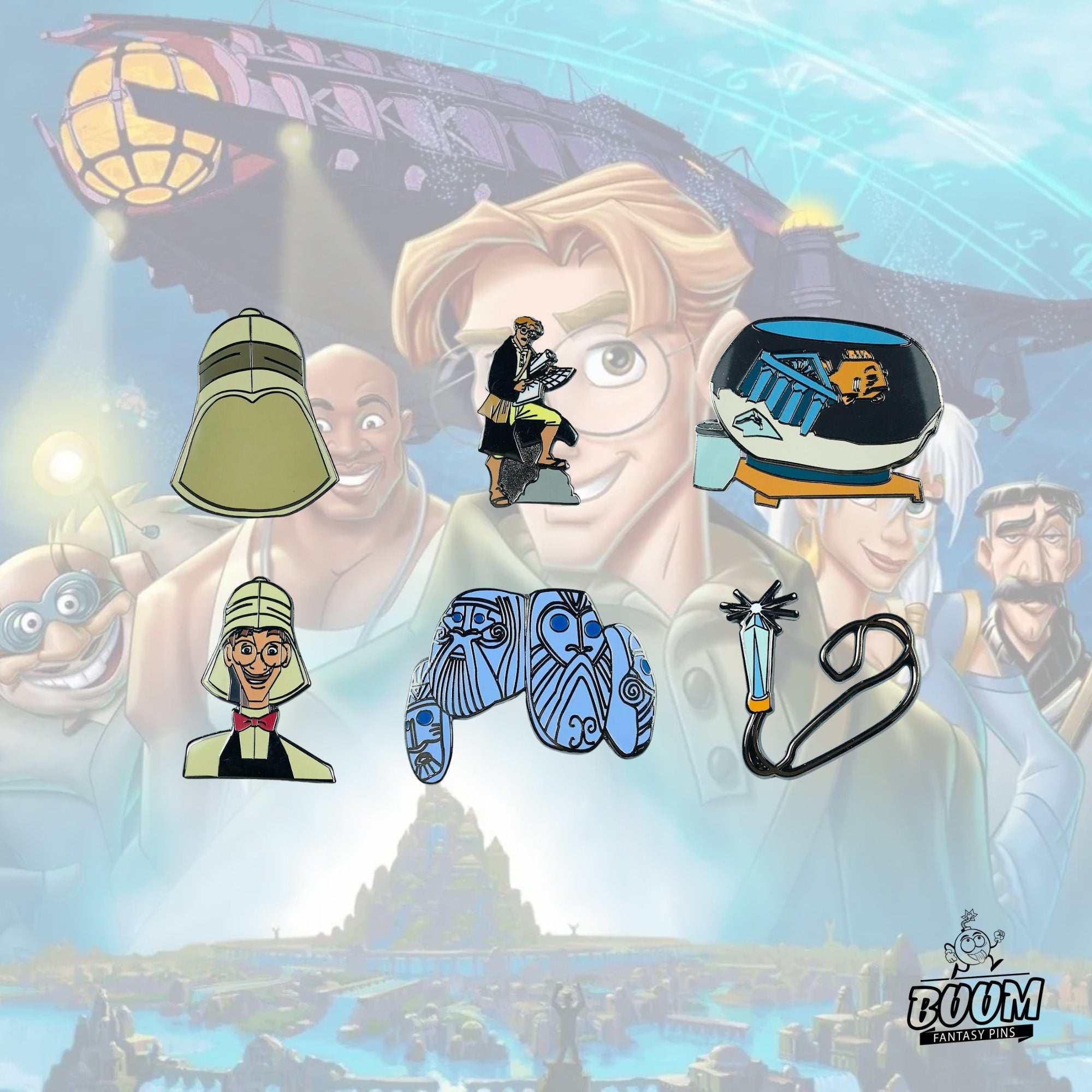 Pin – Milo James Thatch from Atlantis The Lost Empire – Disney Fantasy