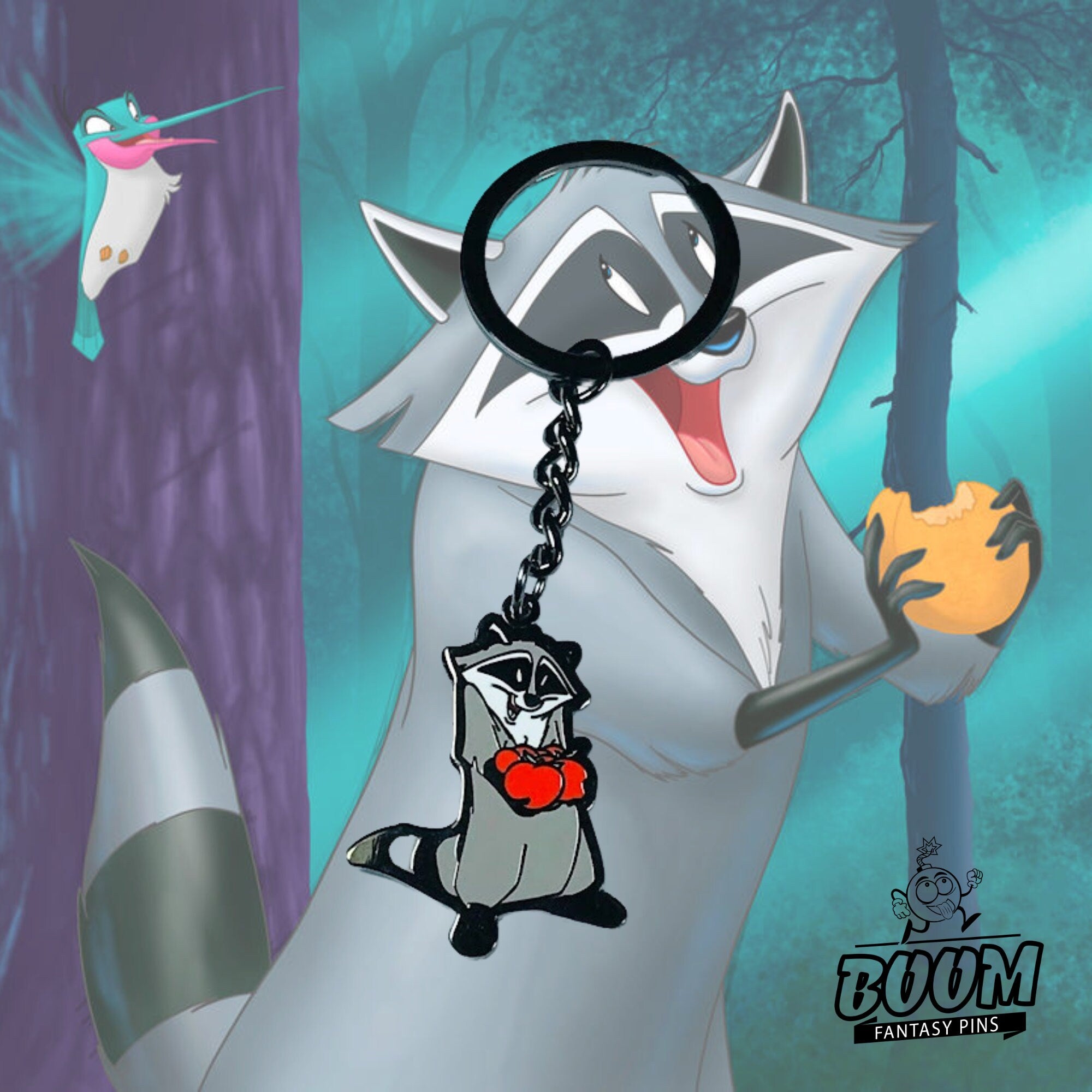 Porte-clés – Meeko de Pocahontas – Disney Fantasy