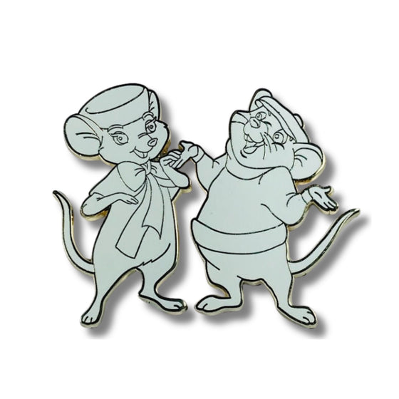 Pin – Bernard and Bianca from The Rescuers – Disney Fantasy