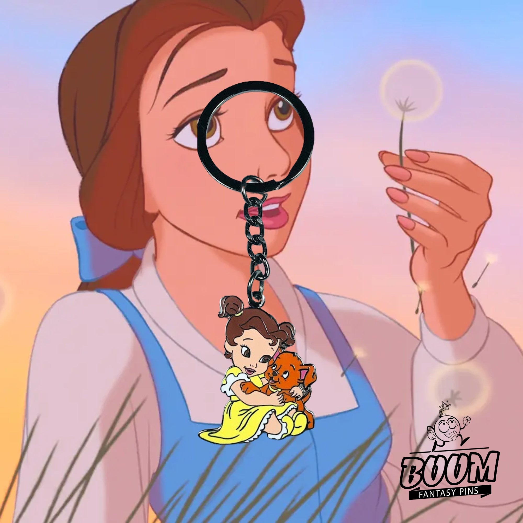 Llavero – Bella de La Bella y la Bestia – Disney Fantasy