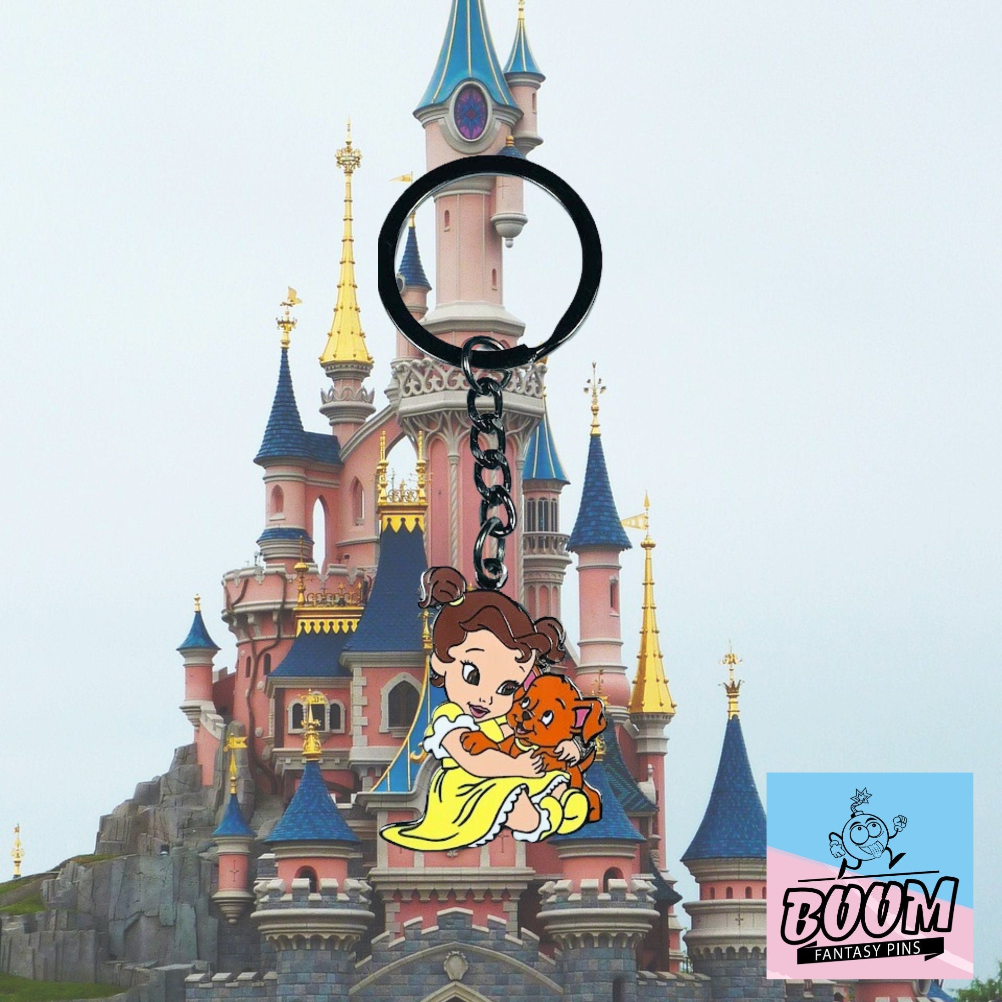 Llavero – Bella de La Bella y la Bestia – Disney Fantasy