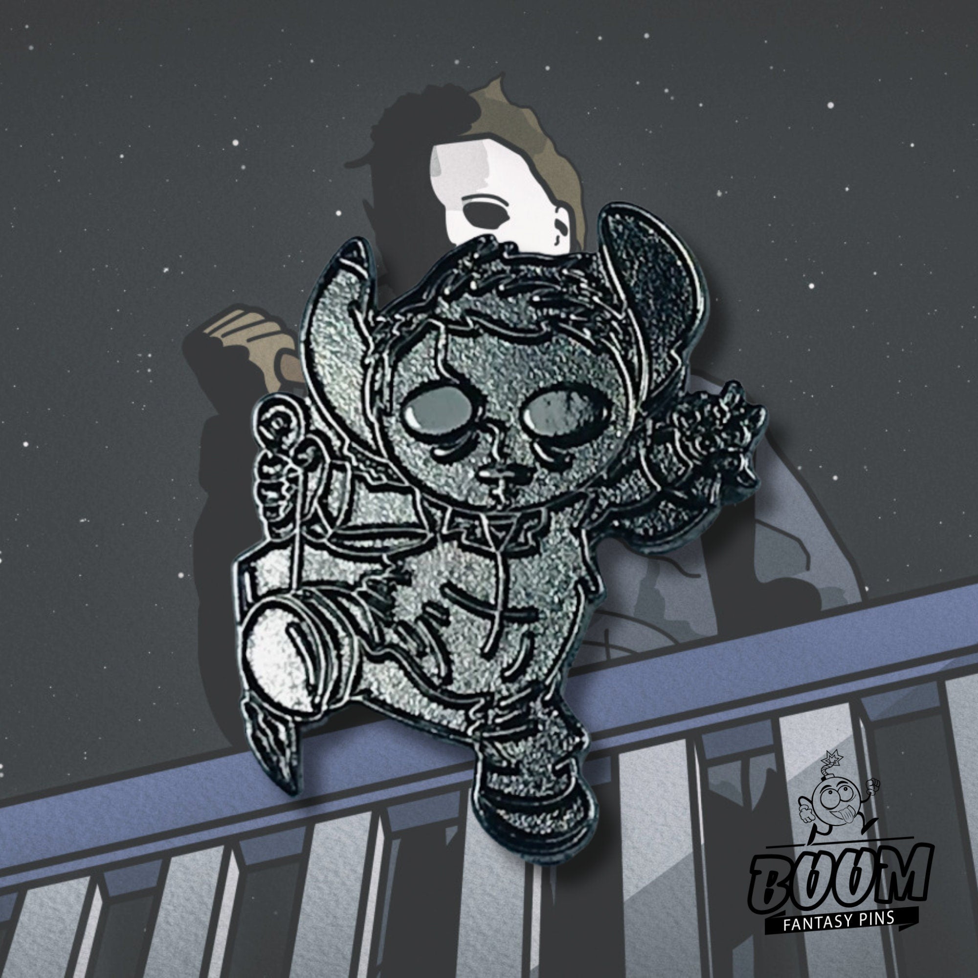 Épingle – Stitch en Michael Myers de Lilo &amp; Stitch – Disney Fantasy