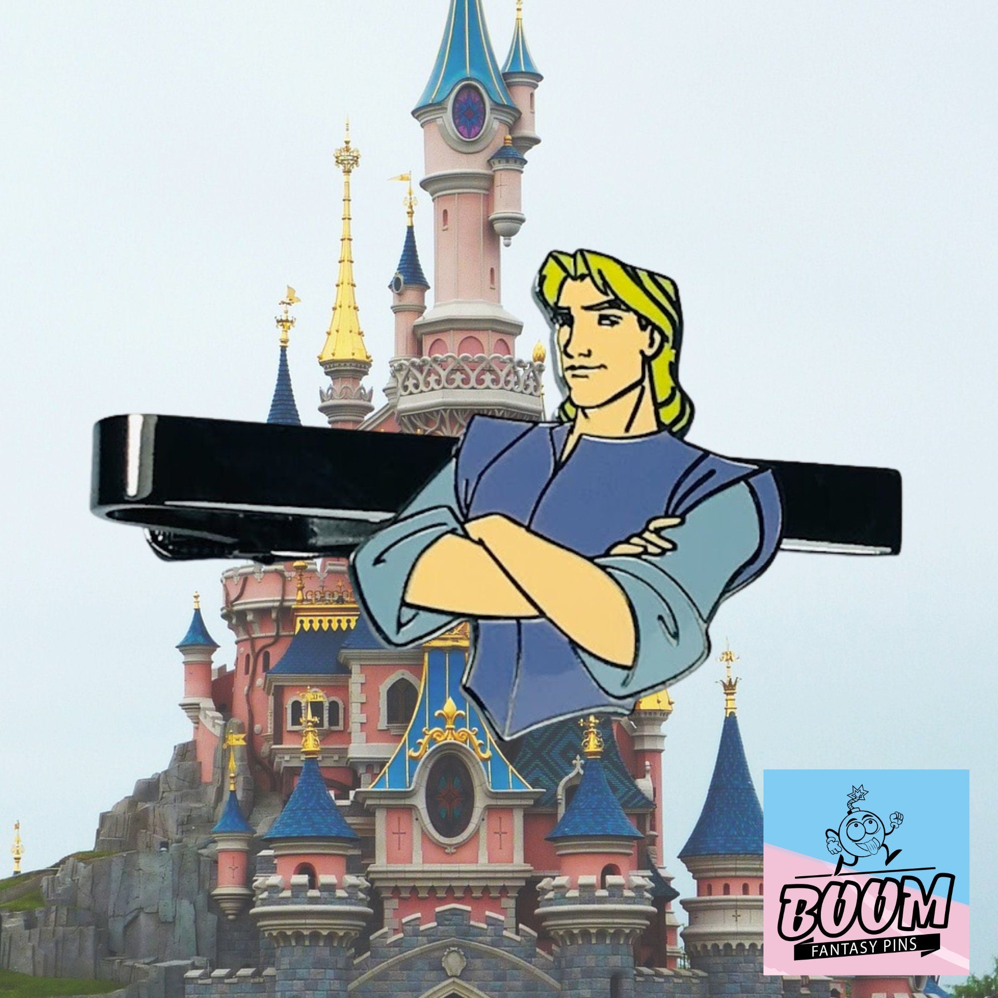 Pinza de corbata – Capitán John Smith de Pocahontas – Disney Fantasy