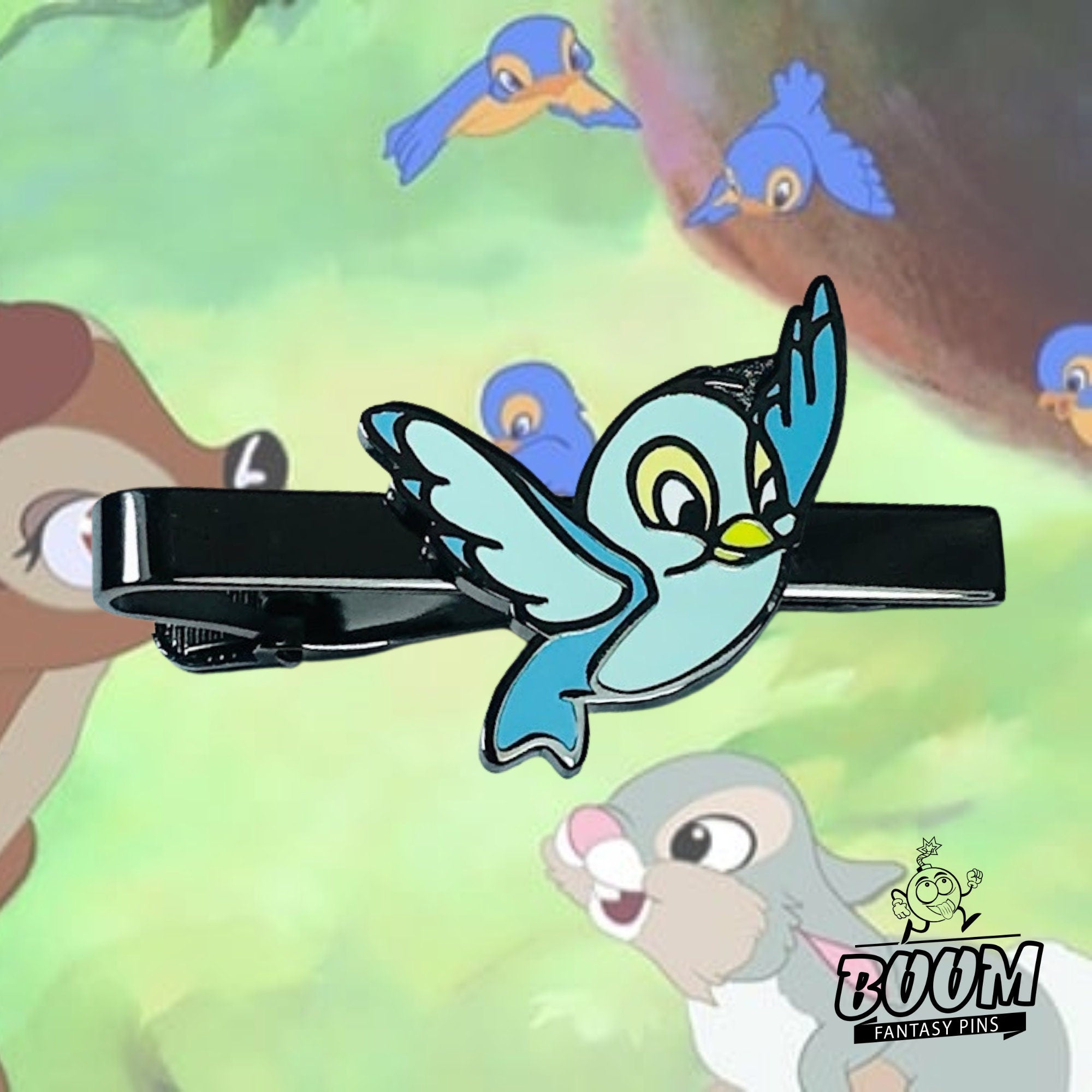 Pinza de corbata – Bambi y Bluebird de Bambi – Disney Fantasy