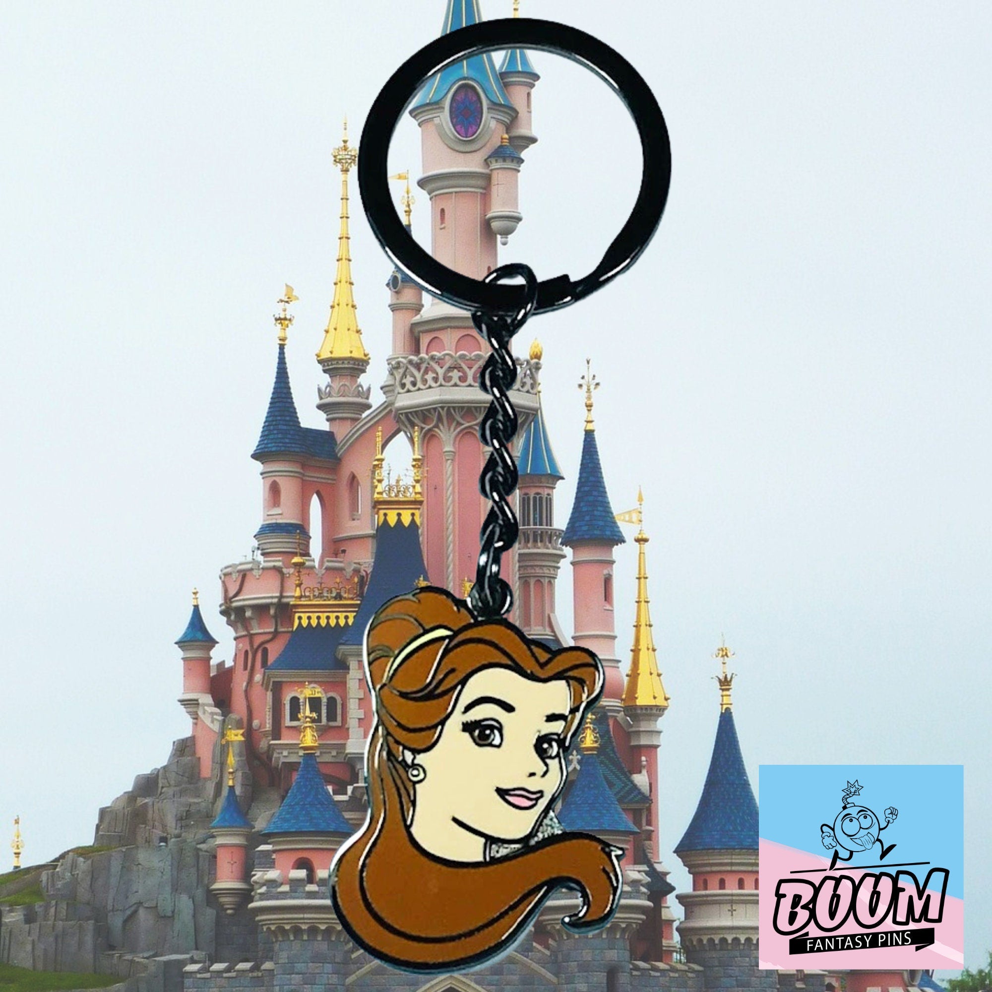 Llavero – Bella de La Bella y la Bestia – Disney Fantasy