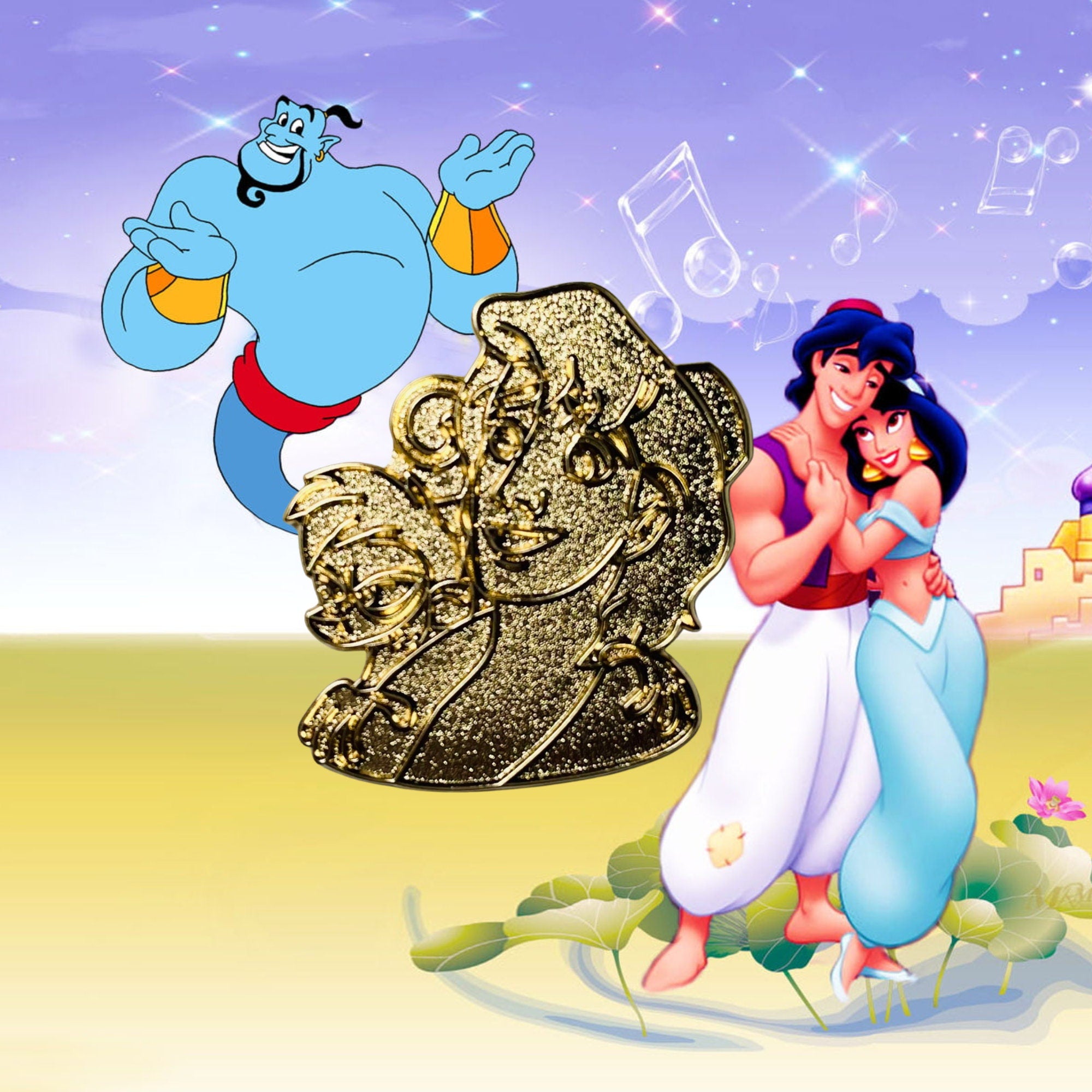 Pin – Abu y Aladdin de Aladdin – Disney Fantasy