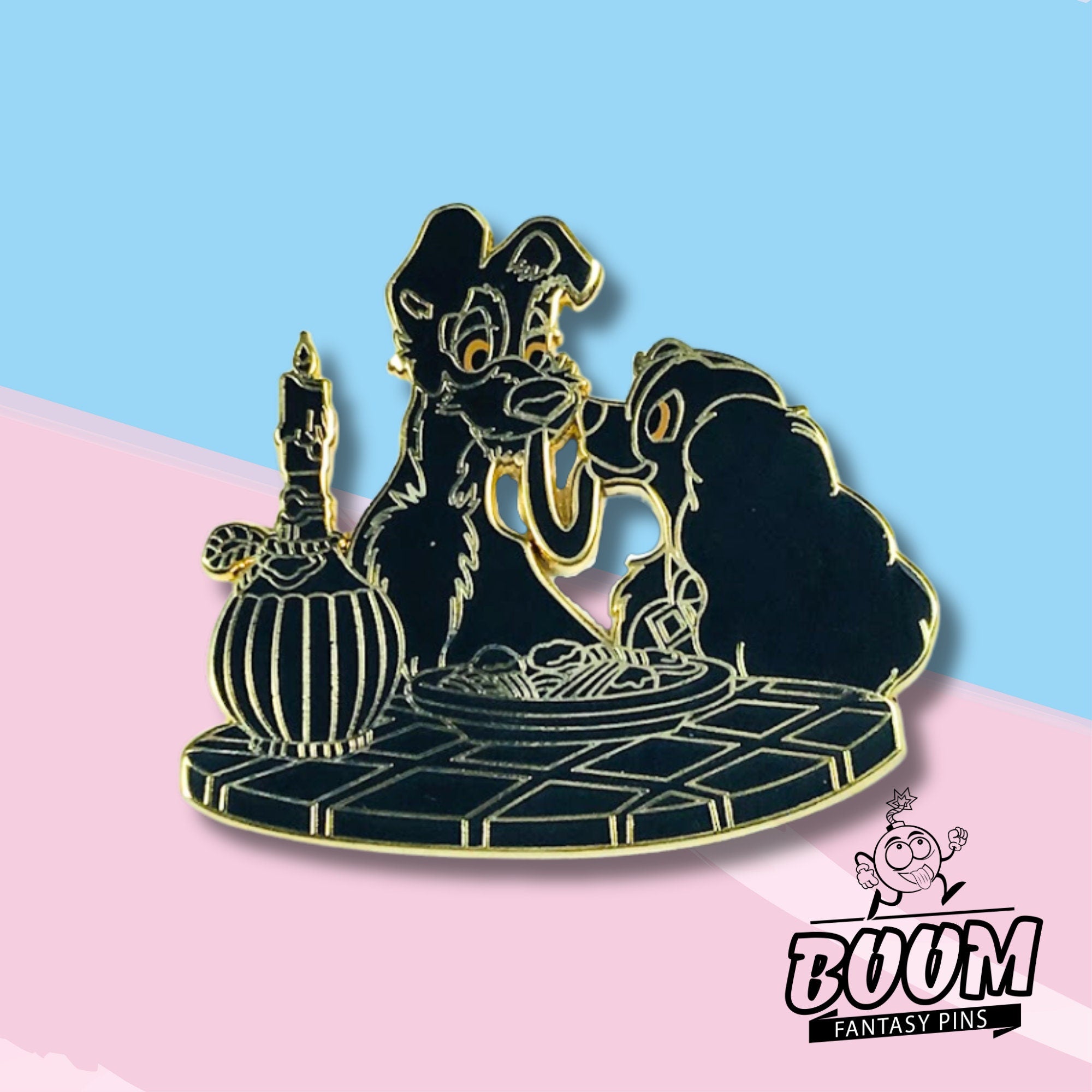 Pin – Lady and Tramp from Lady and the Tramp – Disney Fantasy