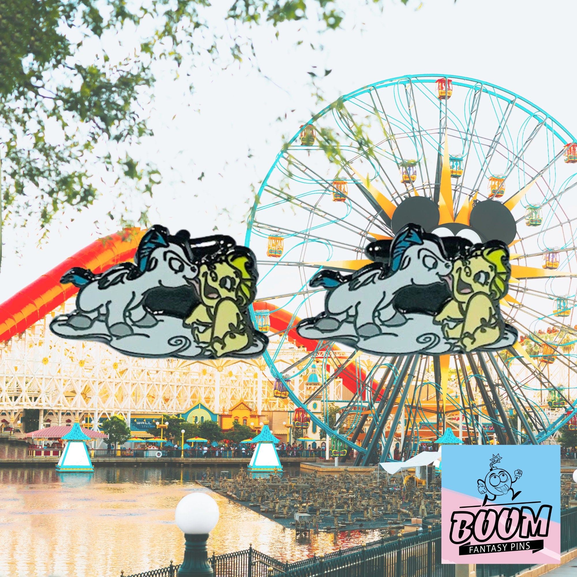 Gemelos – Pegaso y Zeus de niño de Hércules – Disney Fantasy