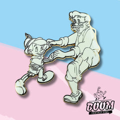 Ensemble de broches – Pinocchio et Geppetto de Pinocchio – Disney Fantasy