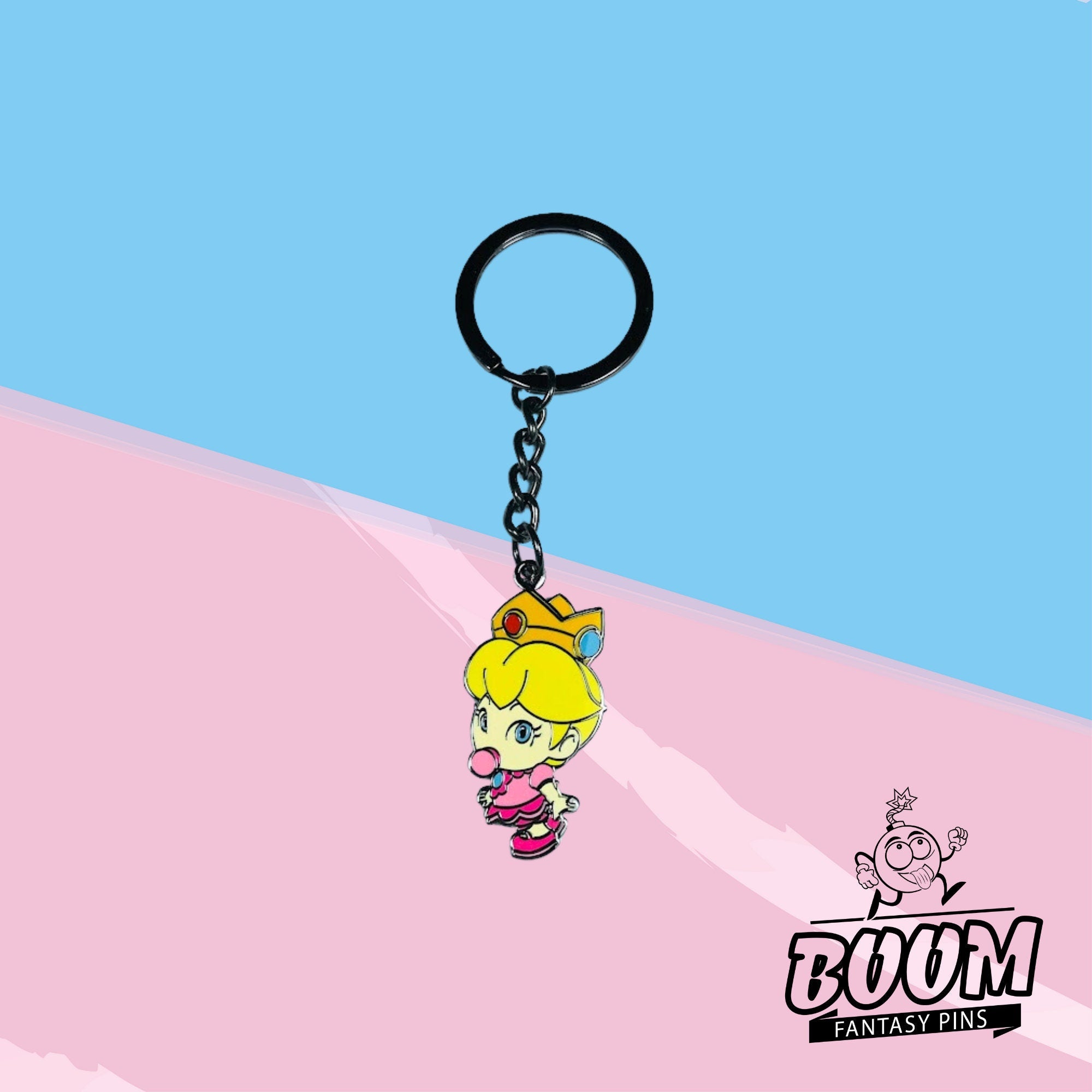 Keychain – Baby Princess Peach from Mario Bros – Disney Fantasy
