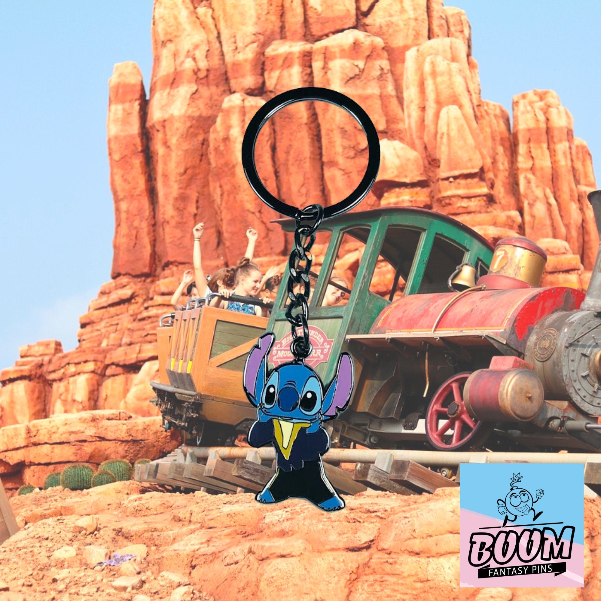 Porte-clés – Stitch Expérience 626 de Lilo &amp; Stitch – Disney Fantasy