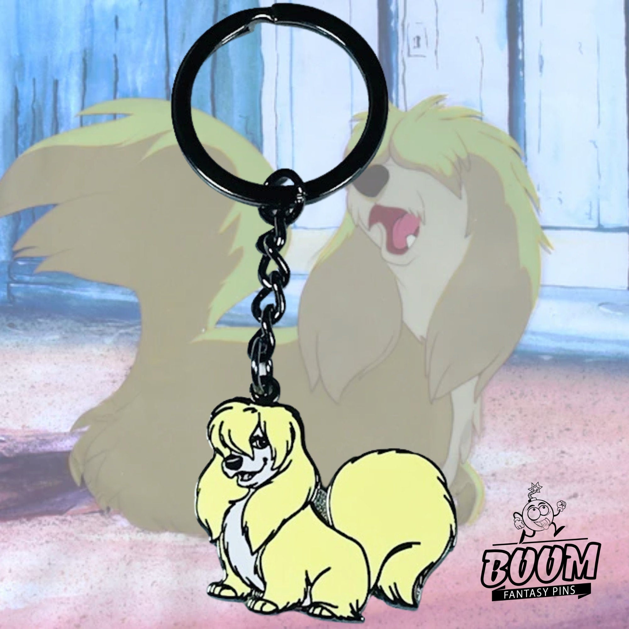Llavero Peg de La Dama y el Vagabundo – Disney Fantasy