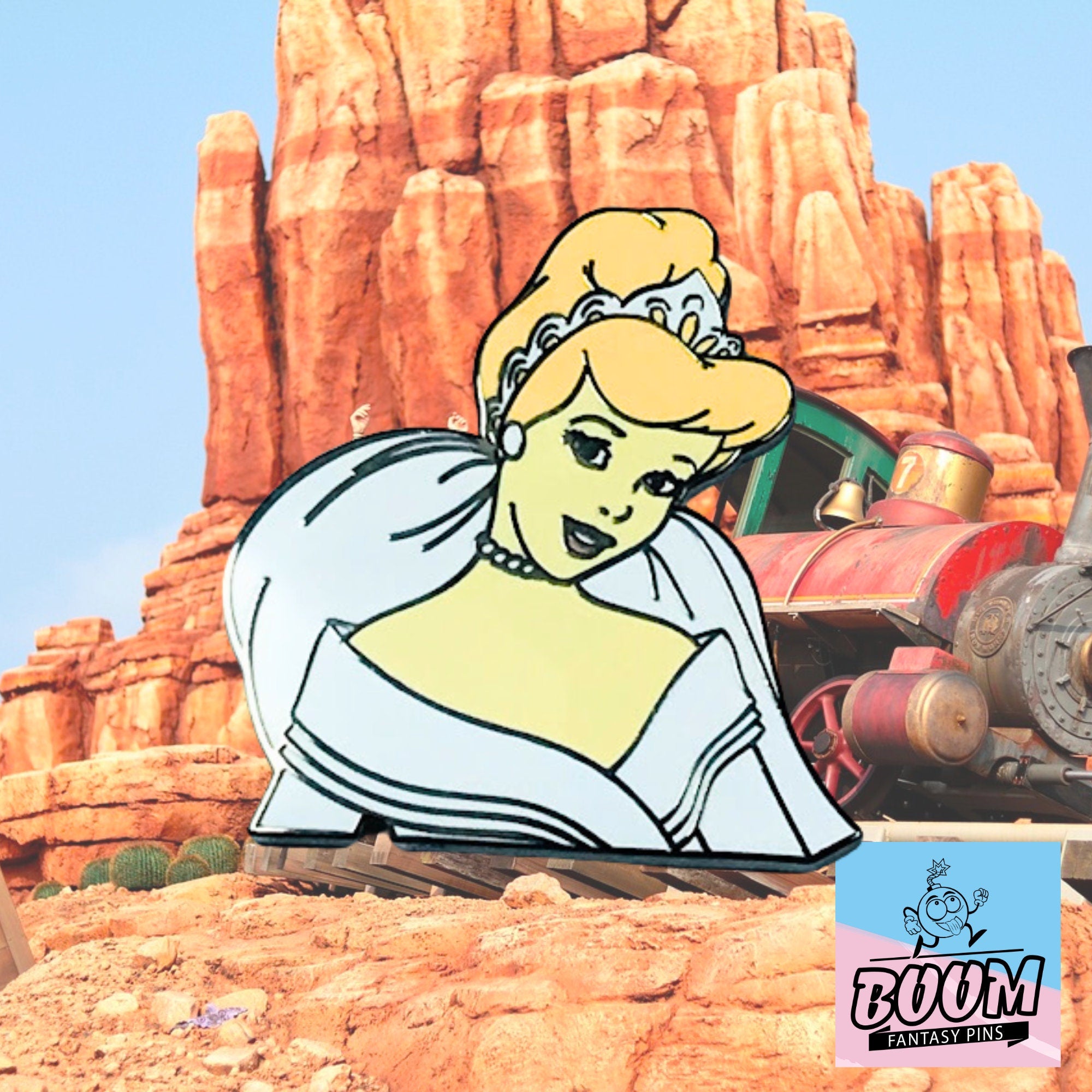 Pin – Princesa Cenicienta de Cenicienta – Disney Fantasy