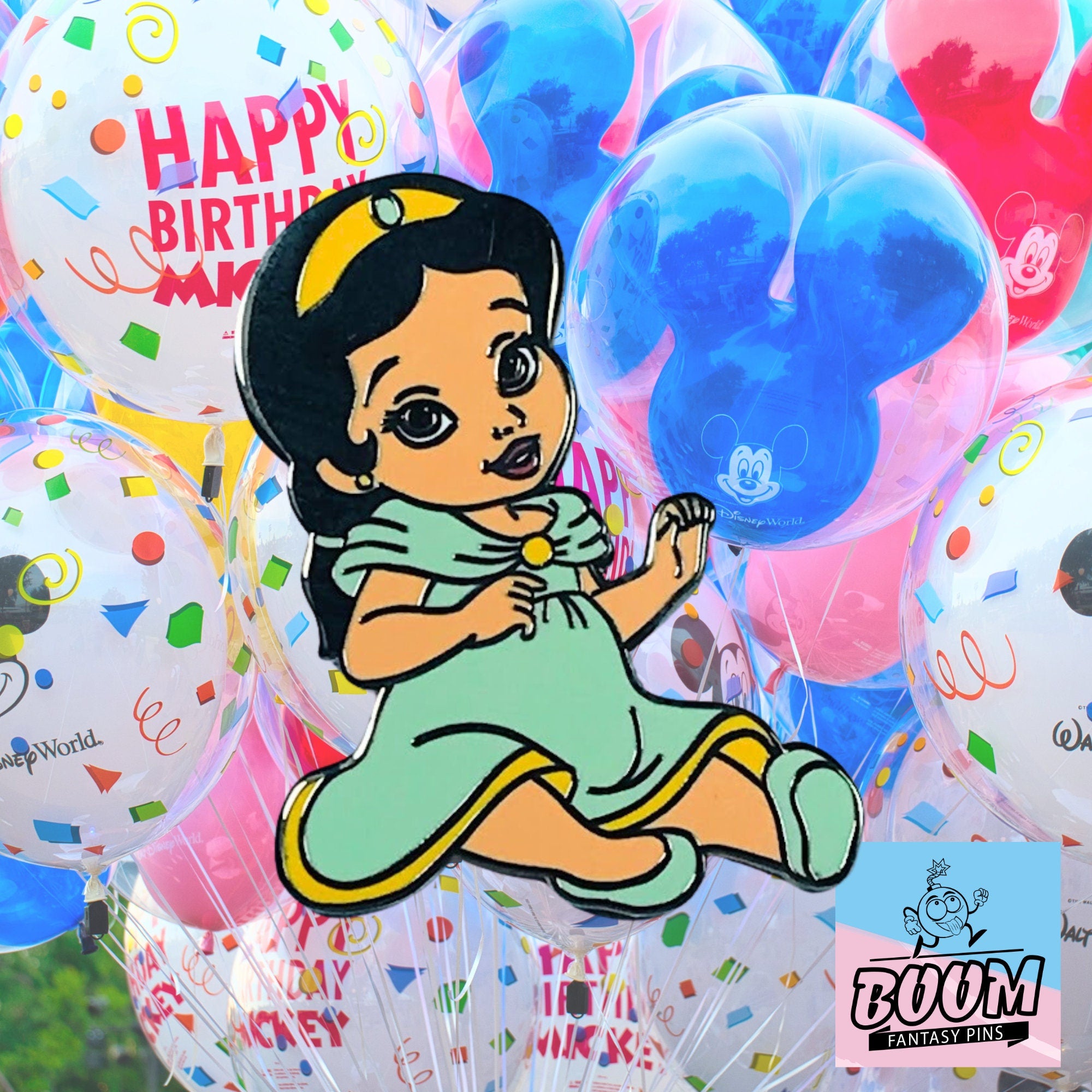 Pin – Princesa Jasmine de Aladdin – Disney Fantasy