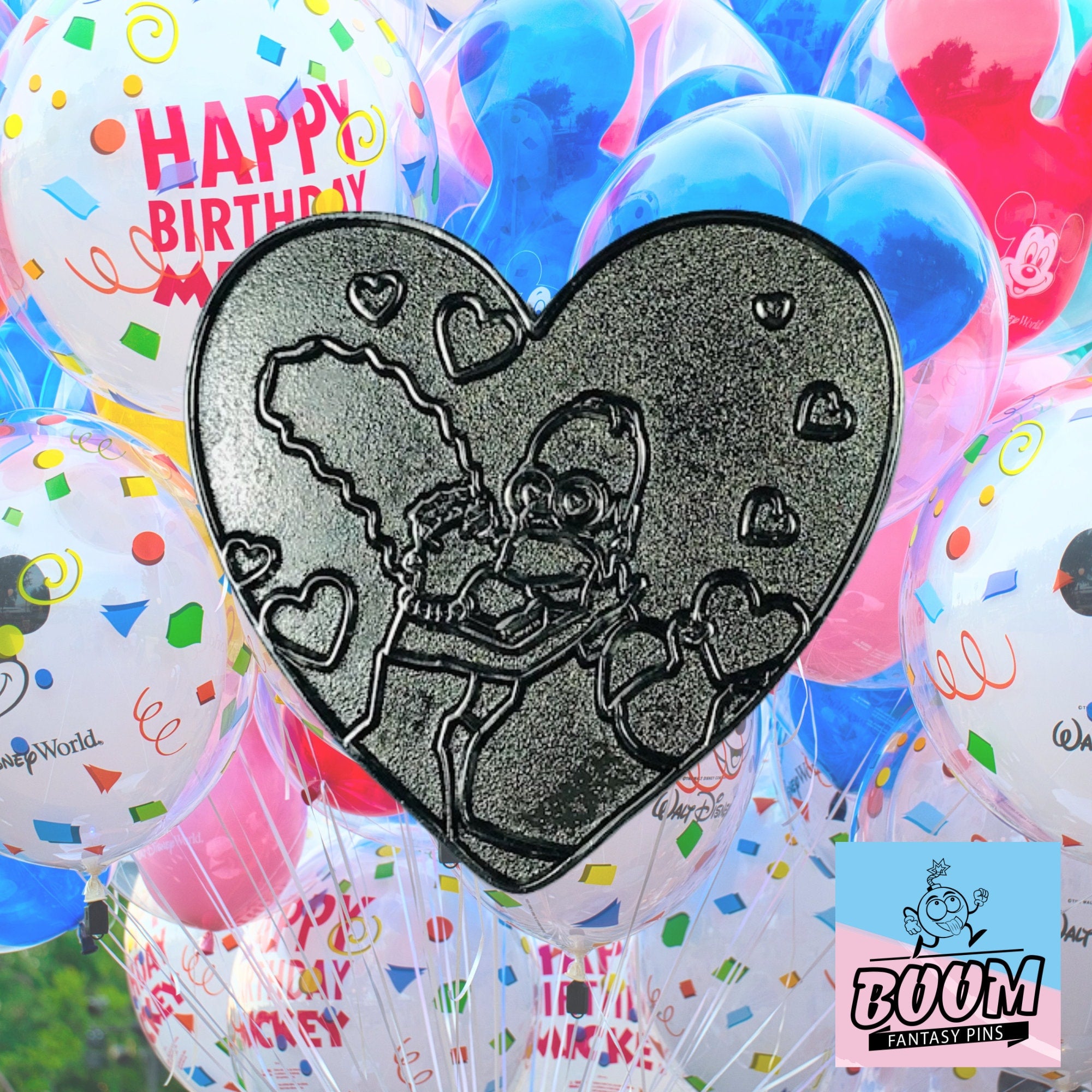 Pin – Homer Simpson y Marge Simpson de Los Simpson – Disney Fantasy