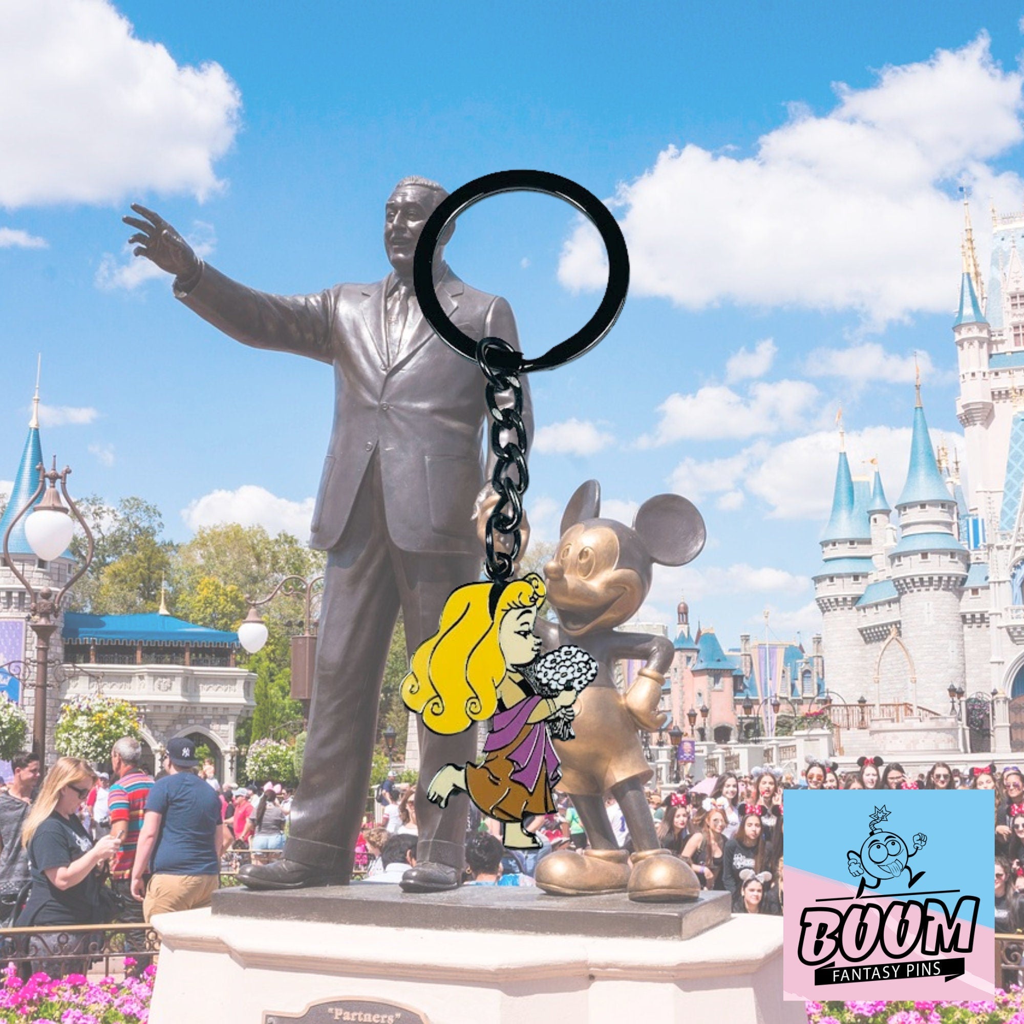 Porte-clés – Aurore enfant de La Belle au bois dormant – Disney Fantasy