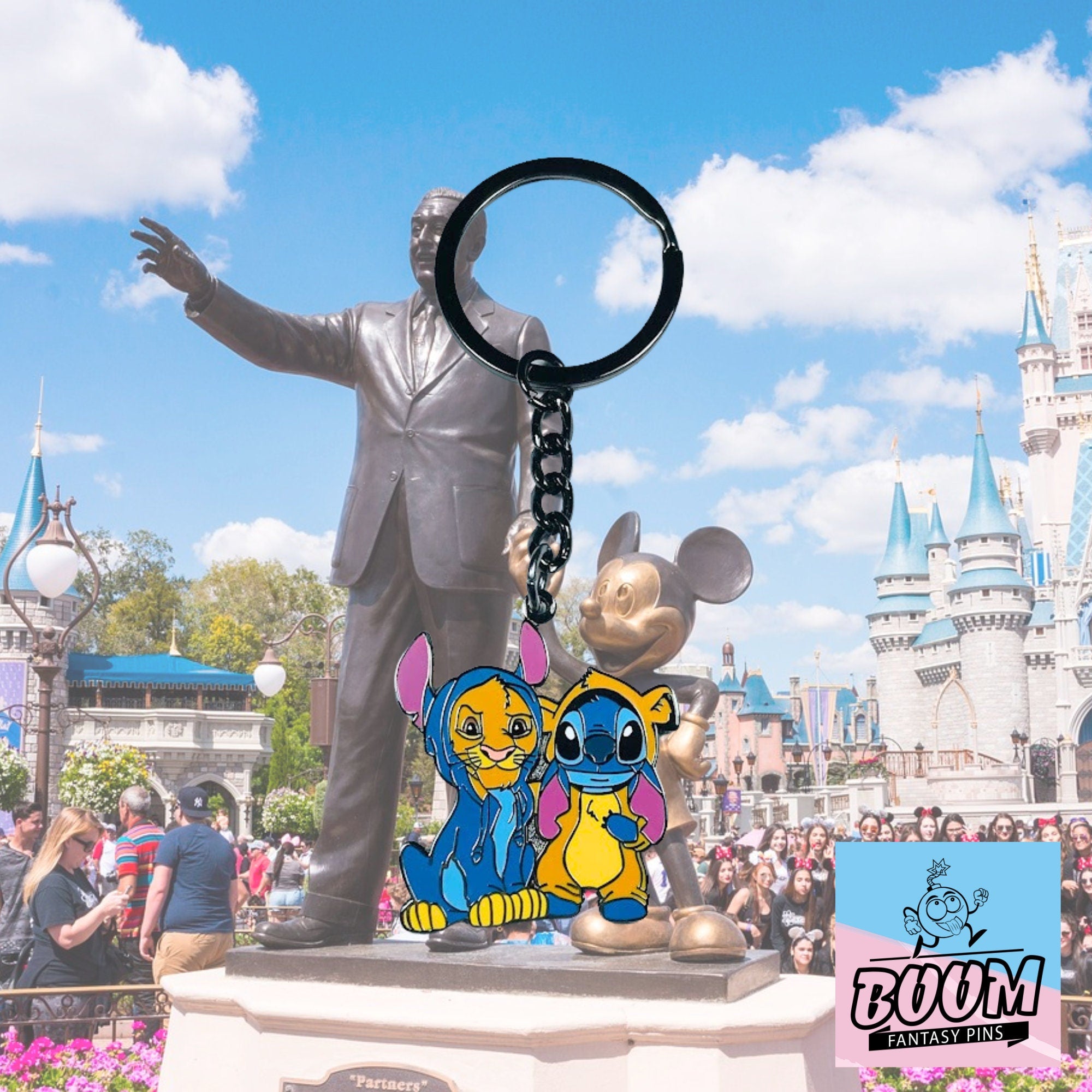 Porte-clés – Expérience 626 de Lilo &amp; Stitch – Disney Fantasy