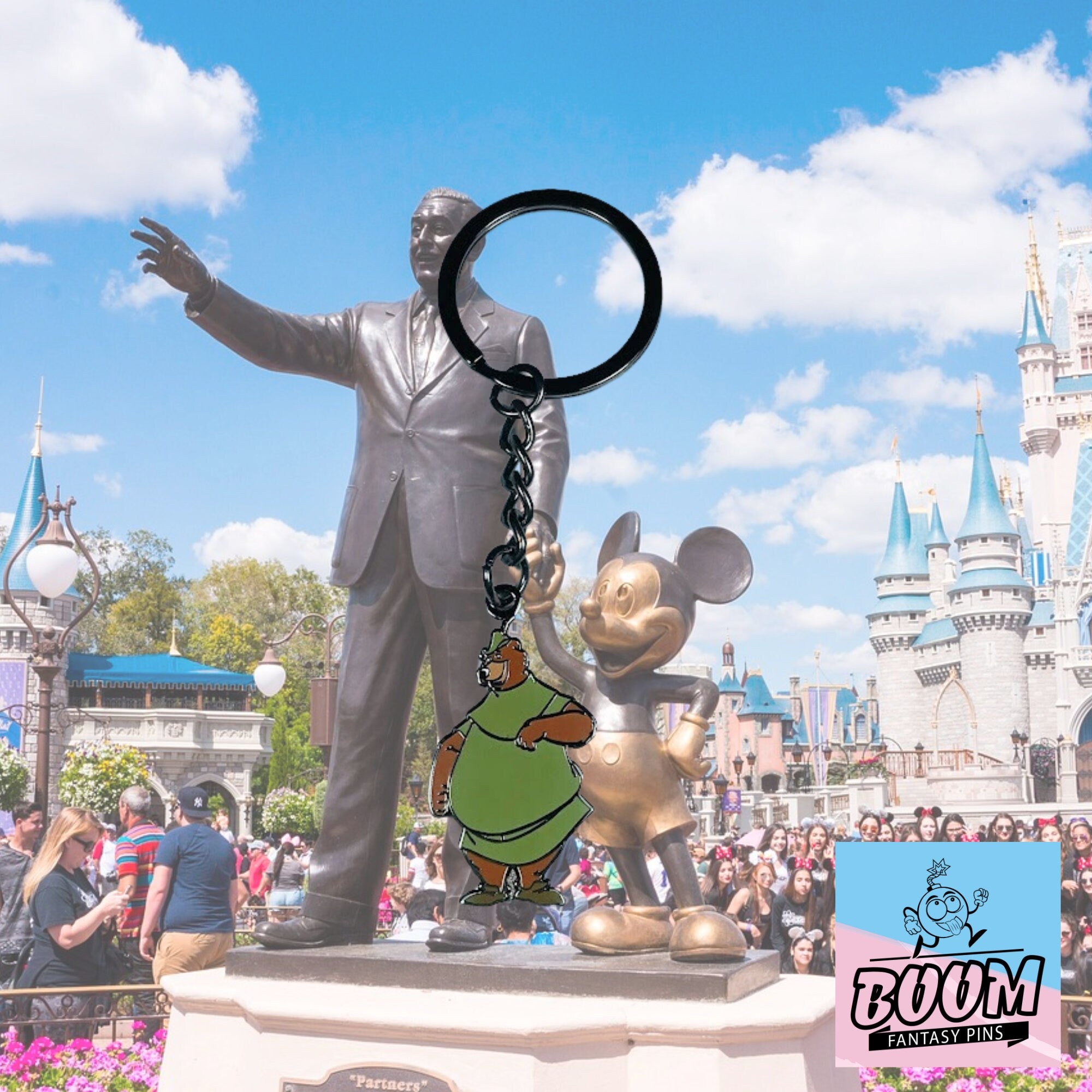 Porte-clés – Petit Jean de Robin des Bois – Disney Fantasy