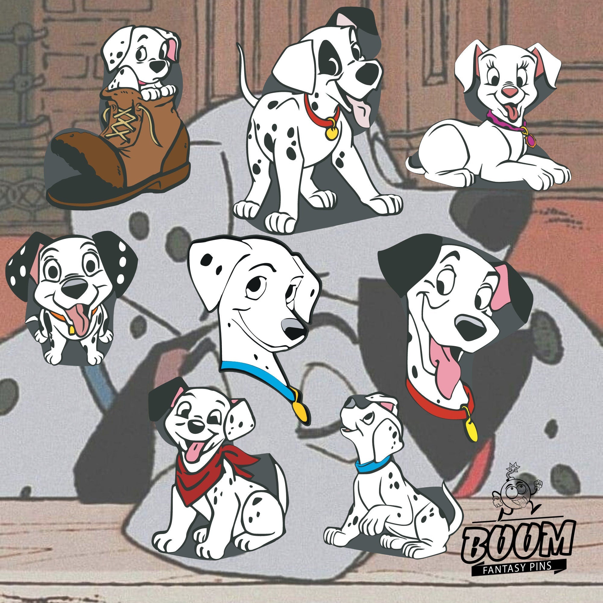 Pin's – Pongo des 101 Dalmatiens – Disney Fantasy