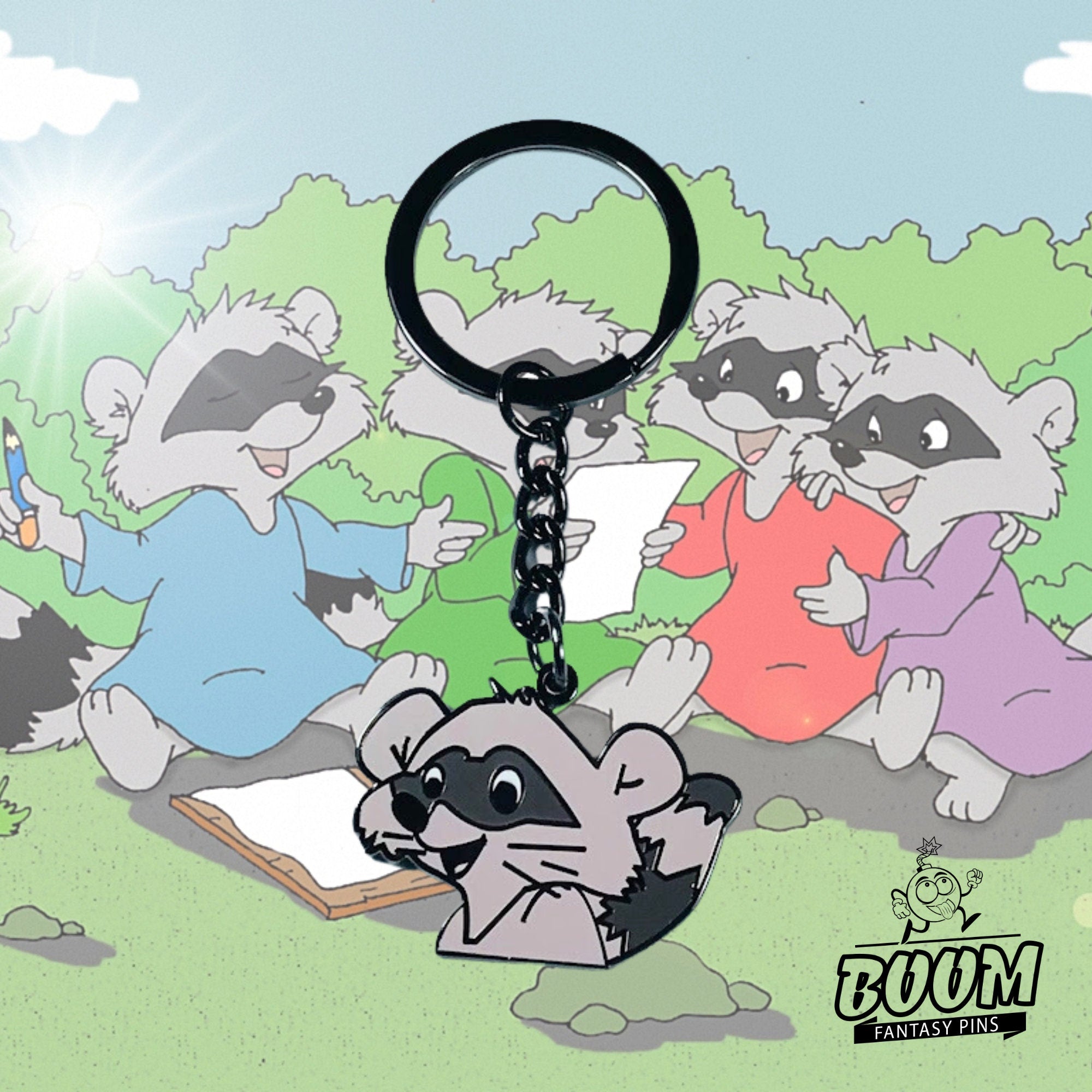 Porte-clés – Raton laveur de Robin des Bois – Disney Fantasy