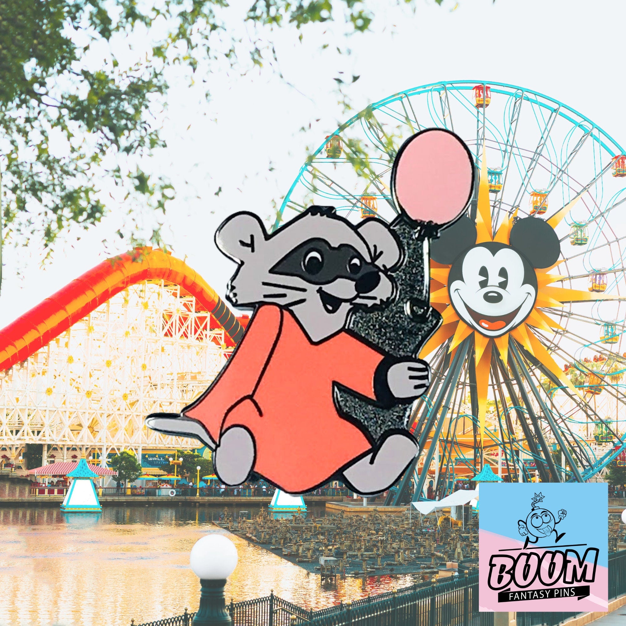 Pin's – Raton laveur Robin des Bois de Robin des Bois – Disney Fantasy