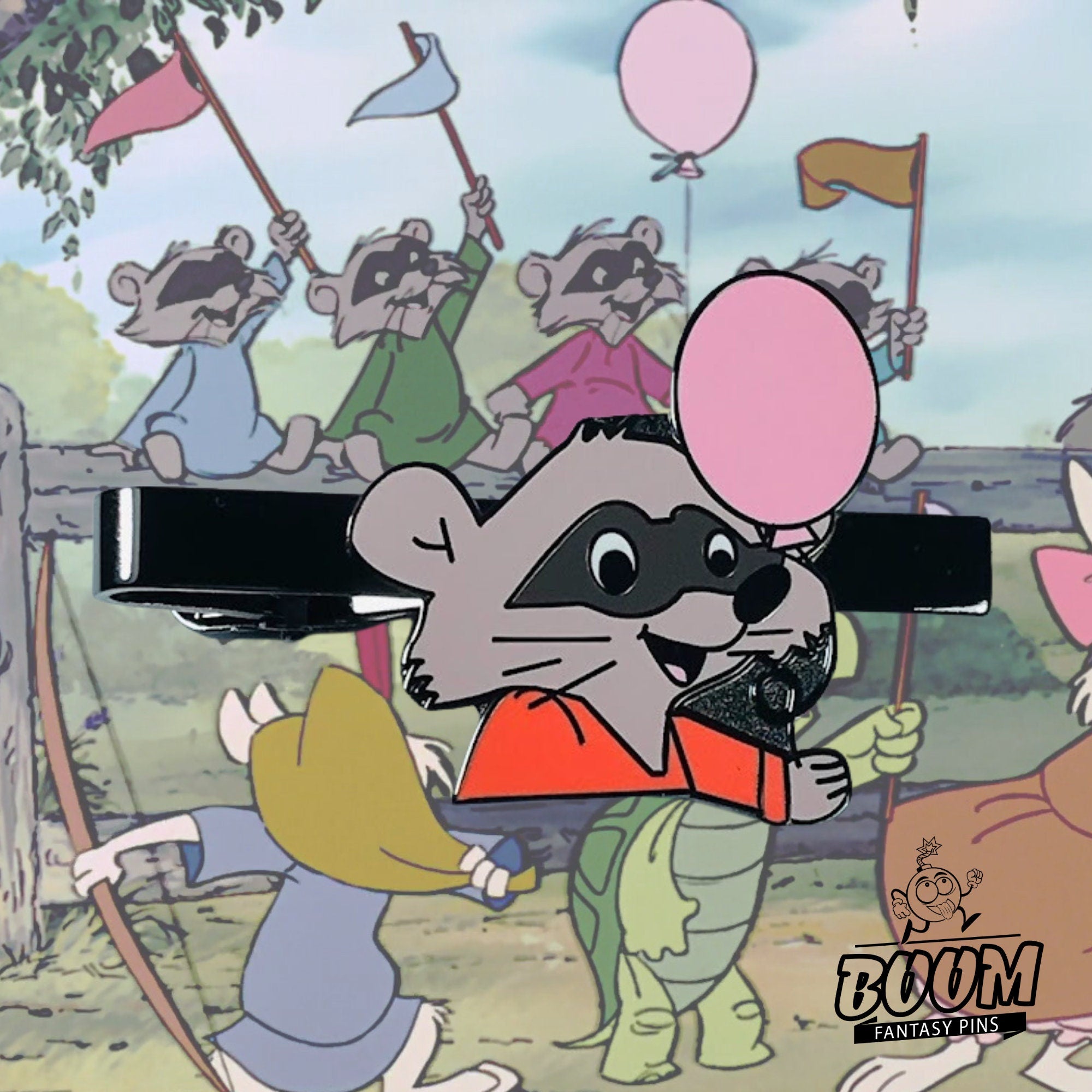 Pinza de corbata – Mapache de Robin Hood – Fantasía Disney
