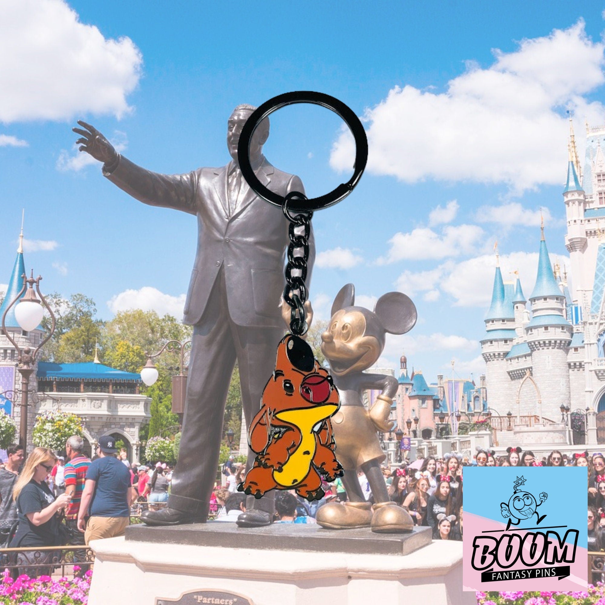 Llavero – Experimento de Calor 609 de Lilo y Stitch – Disney Fantasy