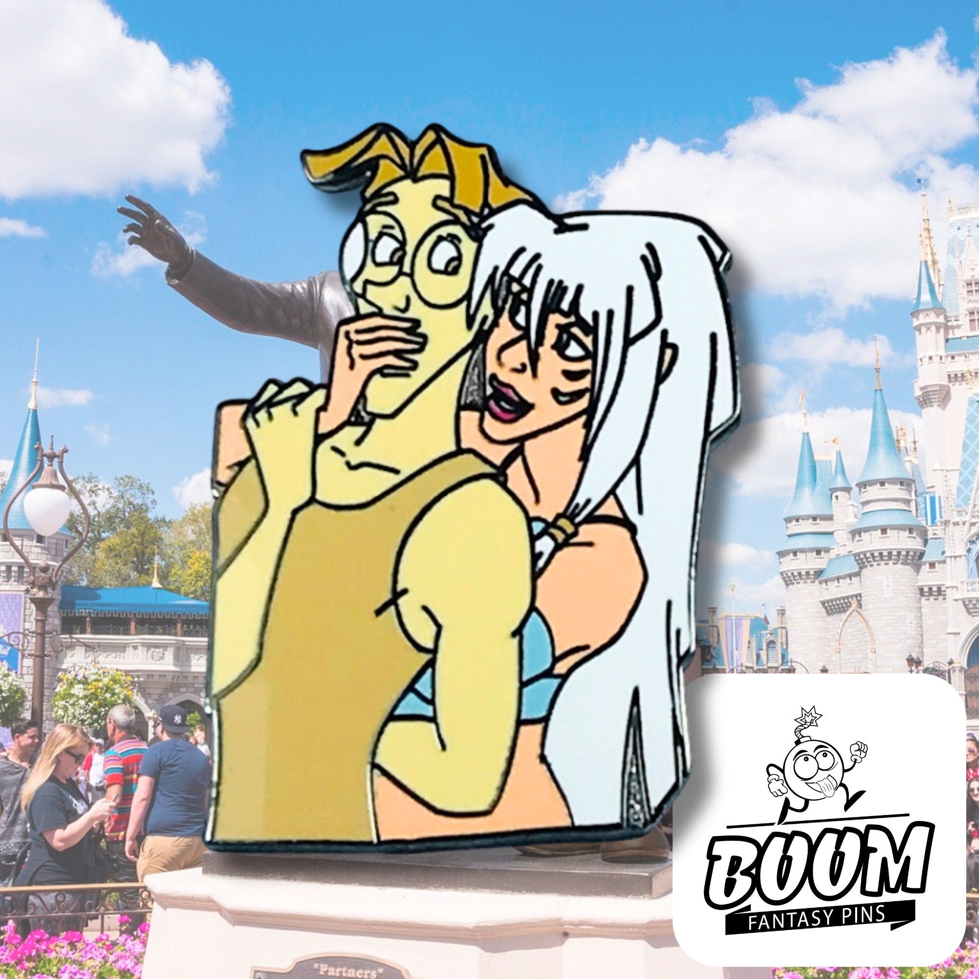 Pin's – Kida et Milo Thatch d'Atlantide, l'empire perdu – Disney Fantasy