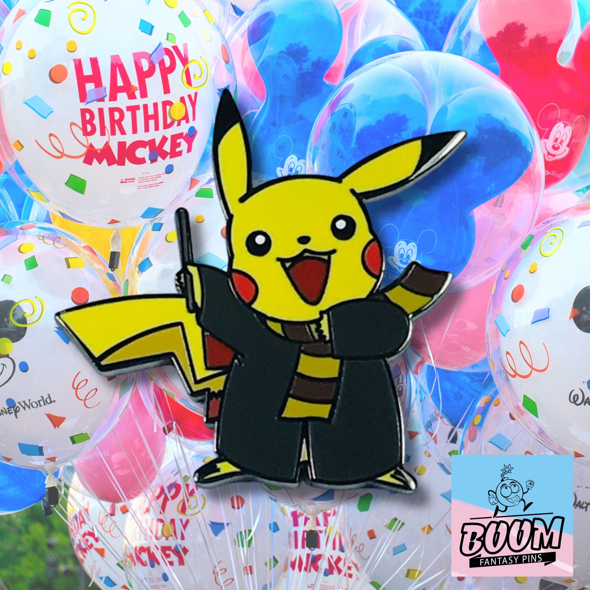 Pin – Pikachu de Pokémon como Harry Potter – Disney Fantasy