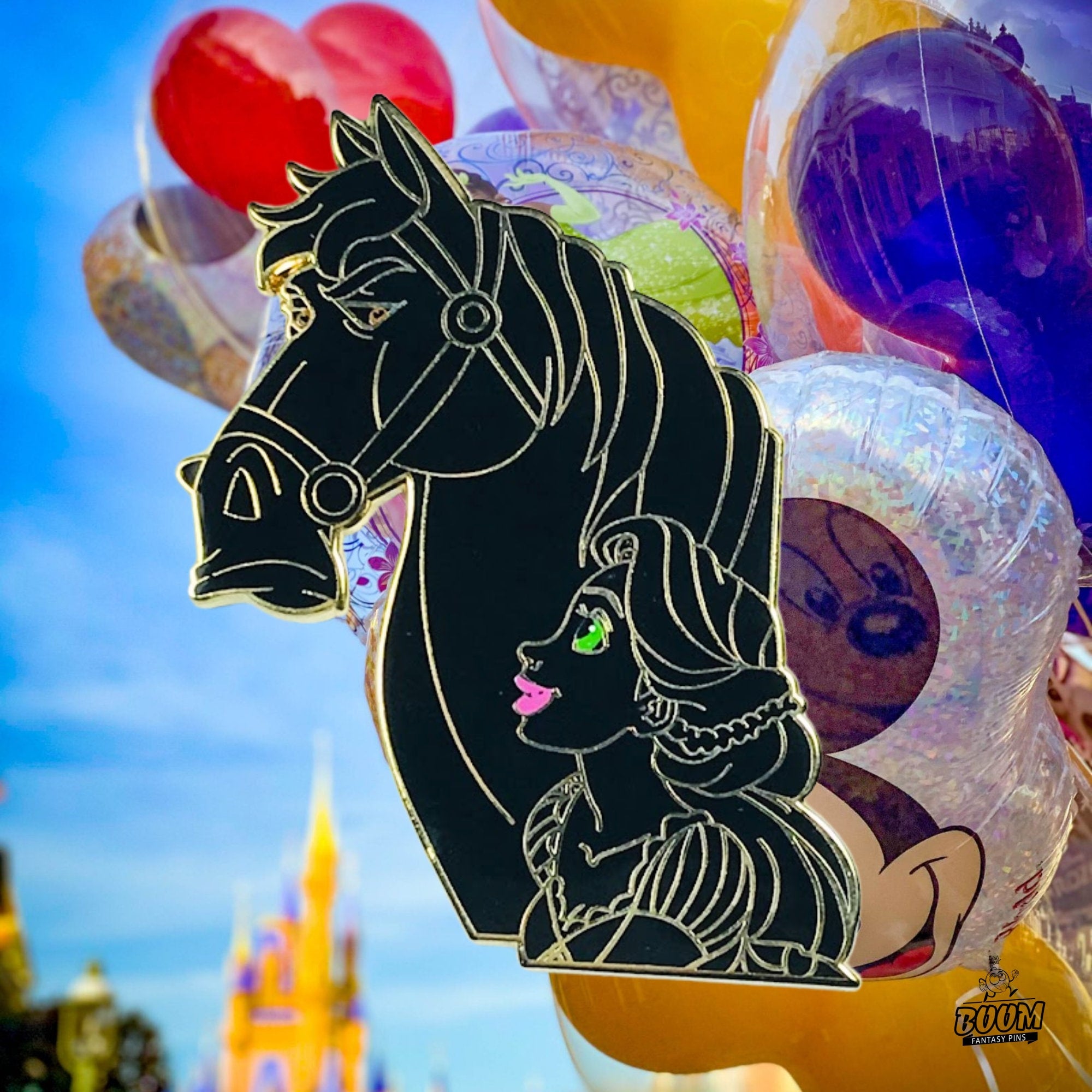 Pin's – Raiponce et Maximus du film Raiponce – Disney Fantasy