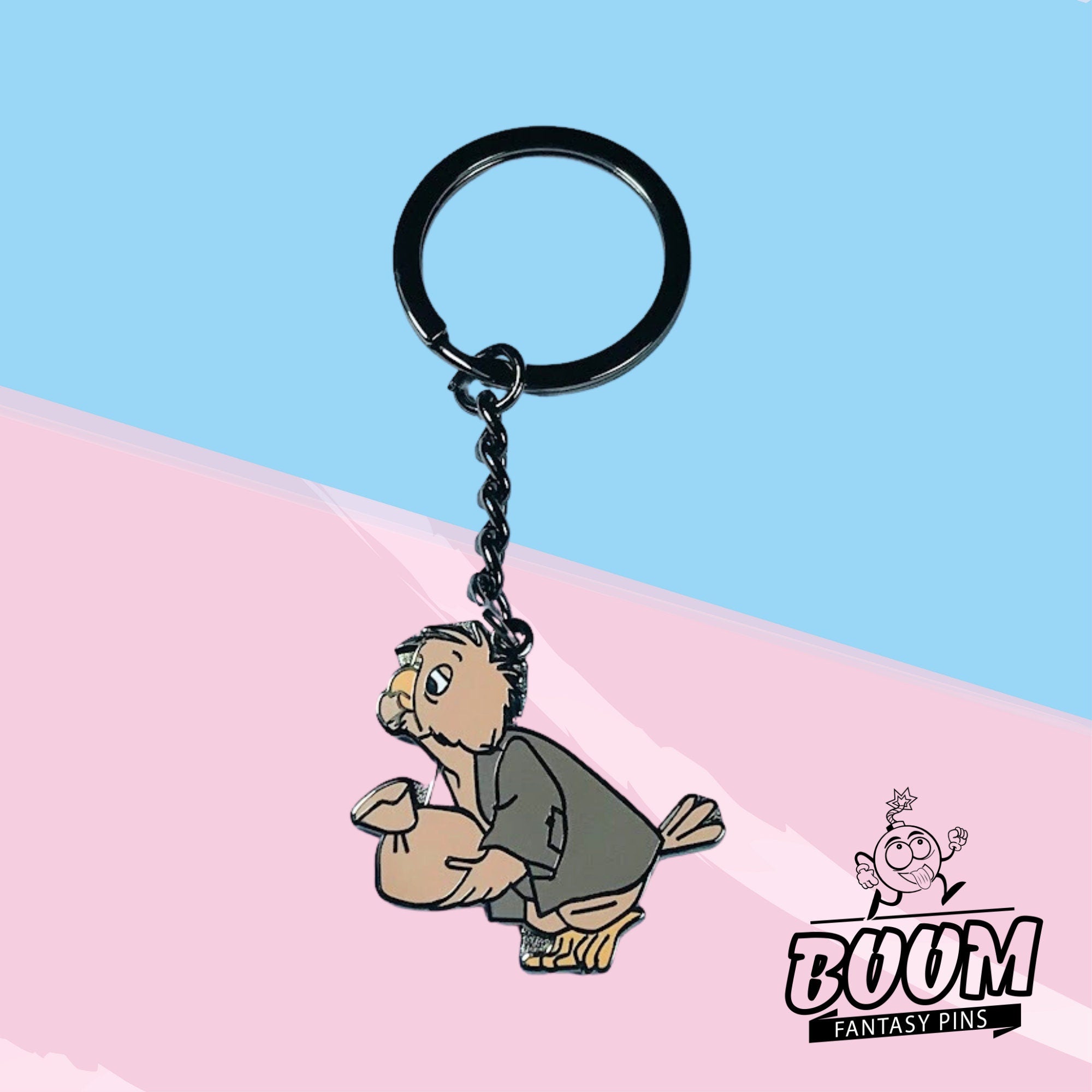 Llavero – Pájaro con bolsa de Robin Hood – Disney Fantasy