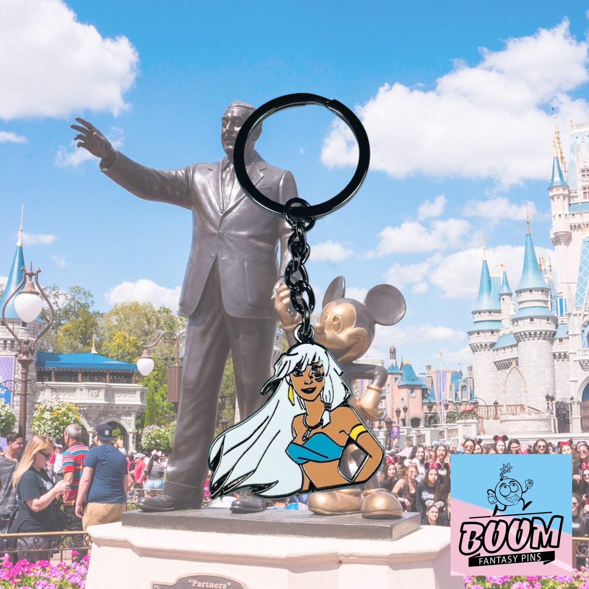 Porte-clés – Reine Kida d'Atlantide, l'empire perdu – Disney Fantasy