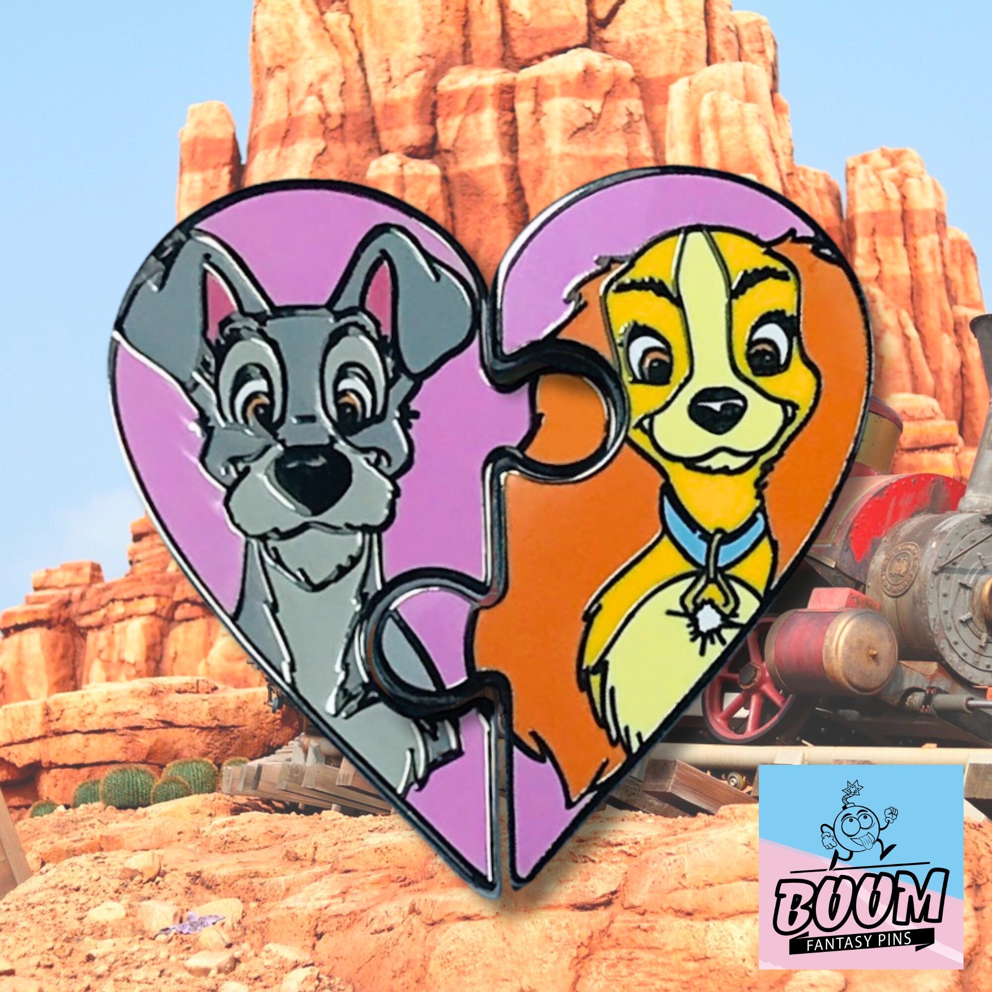 Pin – La Dama y el Vagabundo de La Dama y el Vagabundo – Disney Fantasy