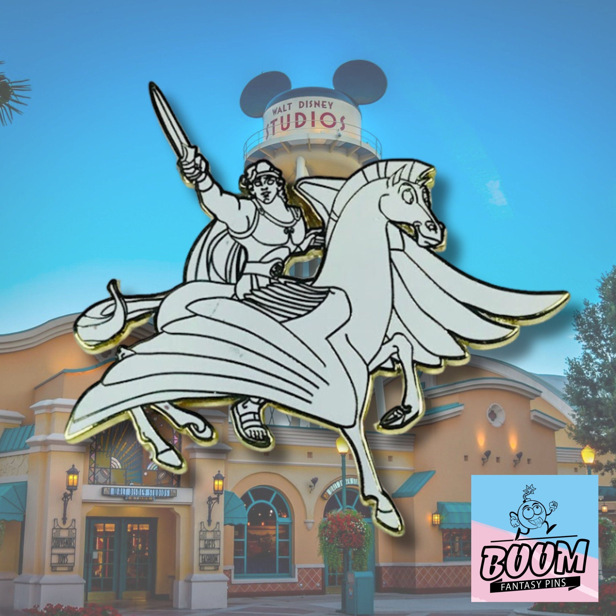 Pin – Hércules y Pegaso de Hércules – Disney Fantasy