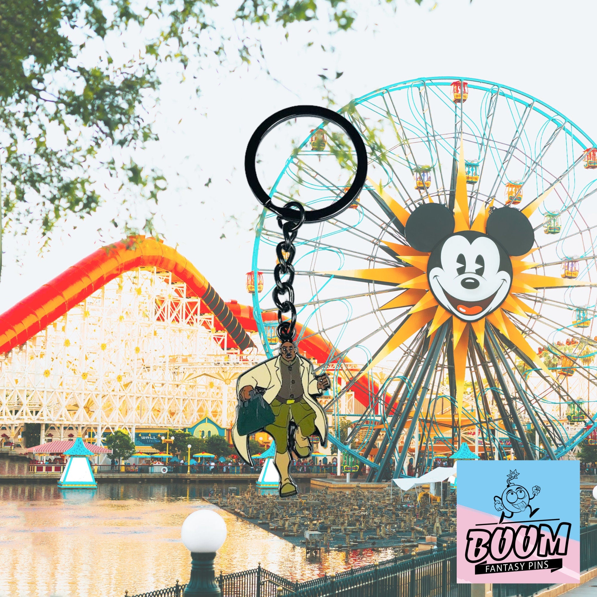 Llavero del Dr. Joshua Sweet de Atlantis: El Imperio Perdido – Disney Fantasy