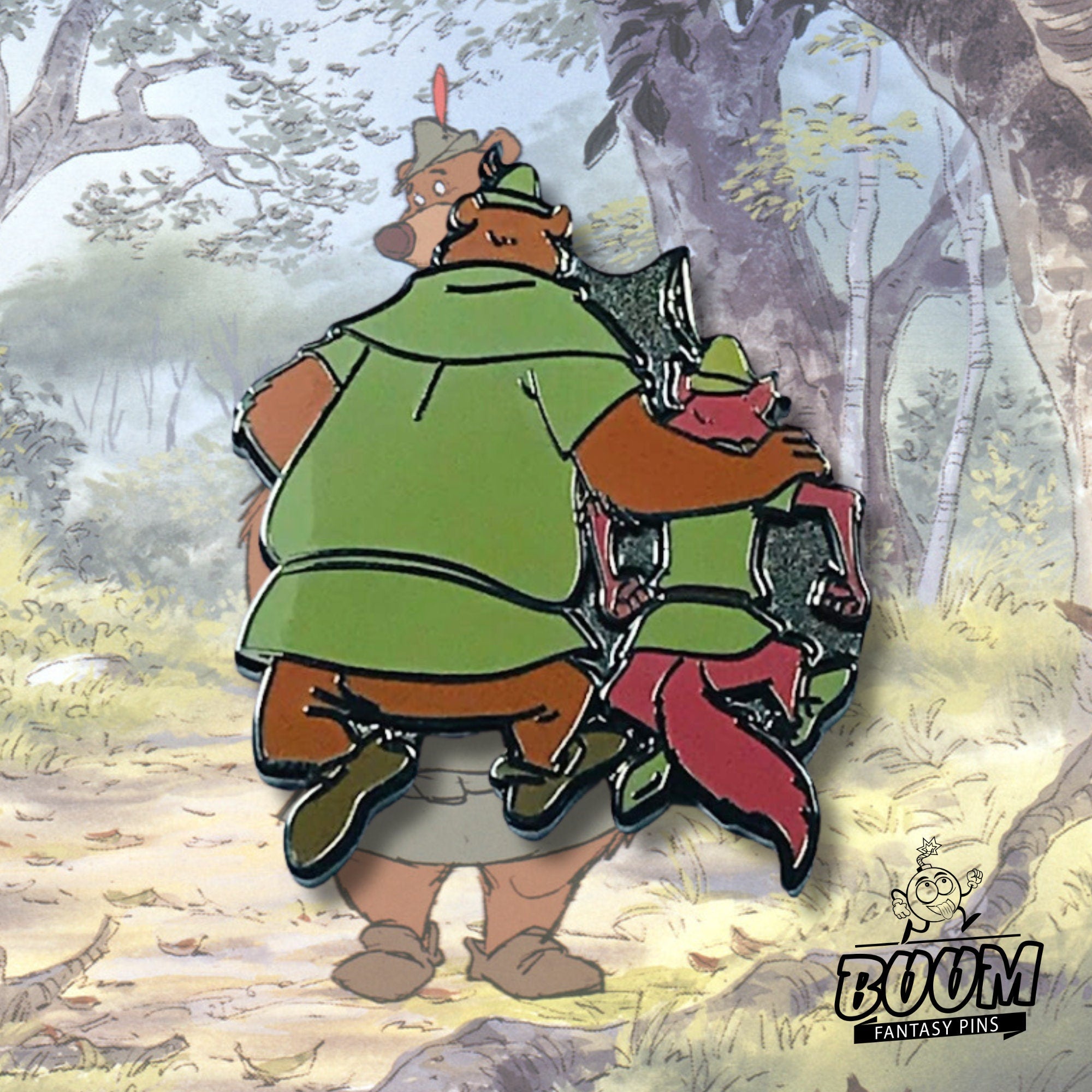 Pin – El pequeño Juan y Robin Hood de Robin Hood – Disney Fantasy