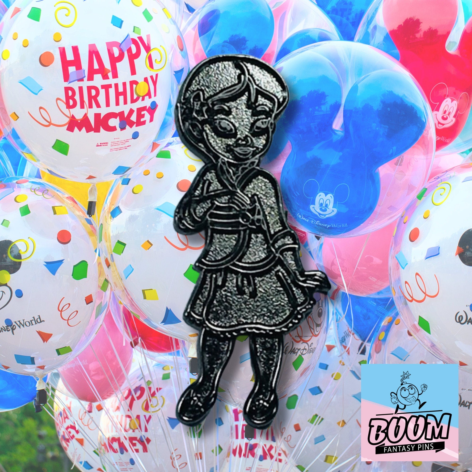 Pin's – Princesse Mulan enfant du film Mulan – Disney Fantasy