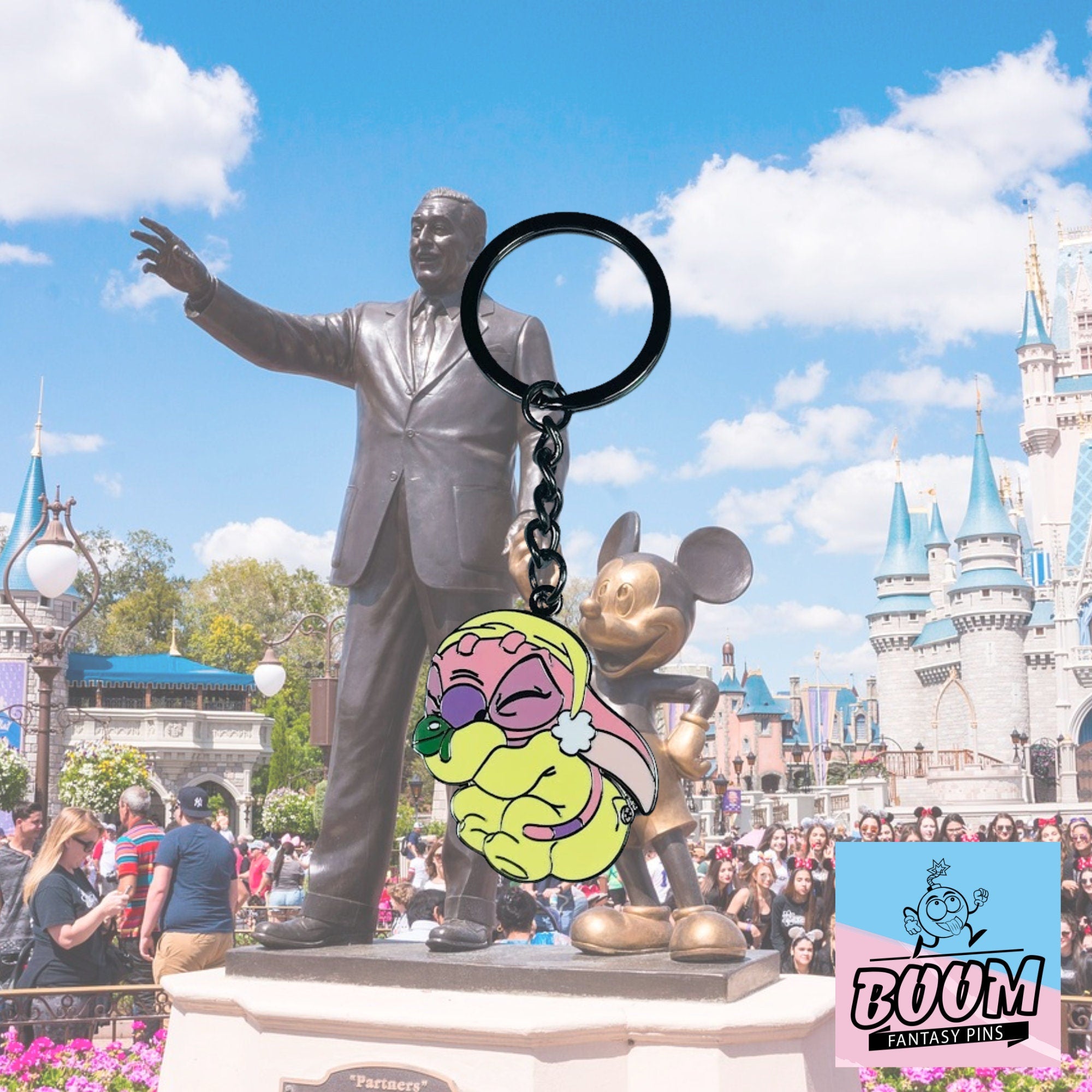 Porte-clés – Ange de Lilo &amp; Stitch – Disney Fantasy