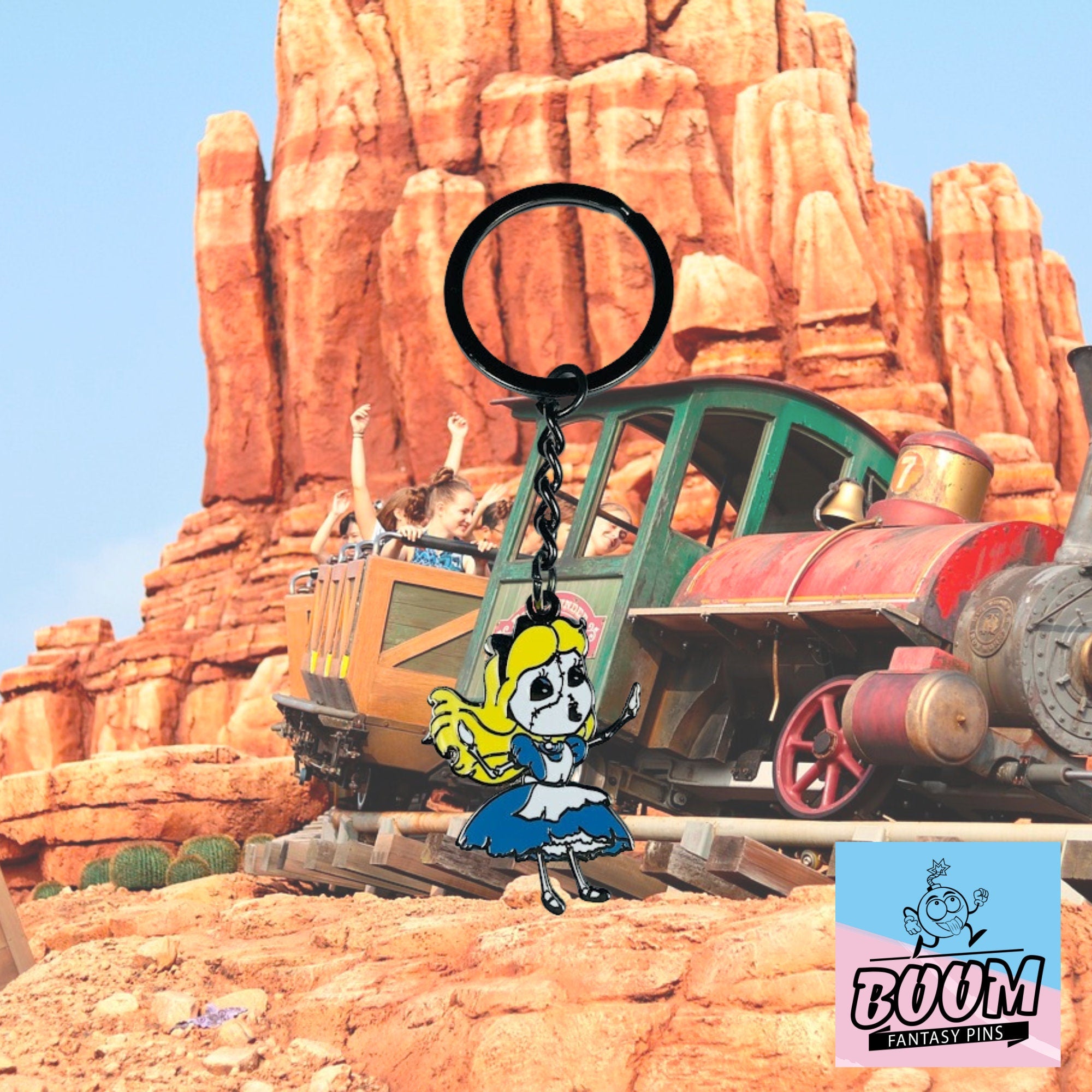 Llavero – Alicia de Alicia en el País de las Maravillas – Disney Fantasy