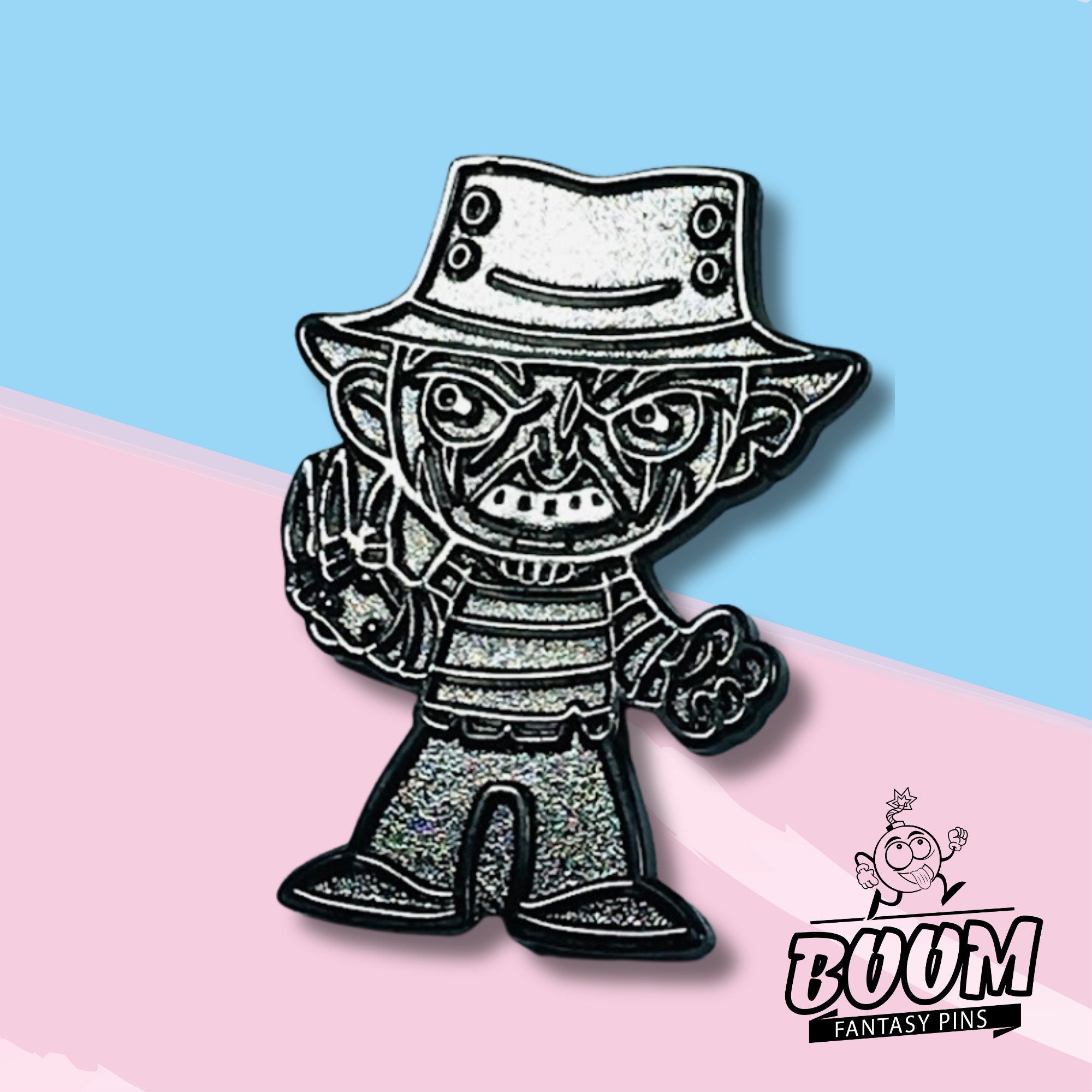 Pin – Freddy Krueger de La nueva pesadilla de Wes Craven – Franquicia de terror