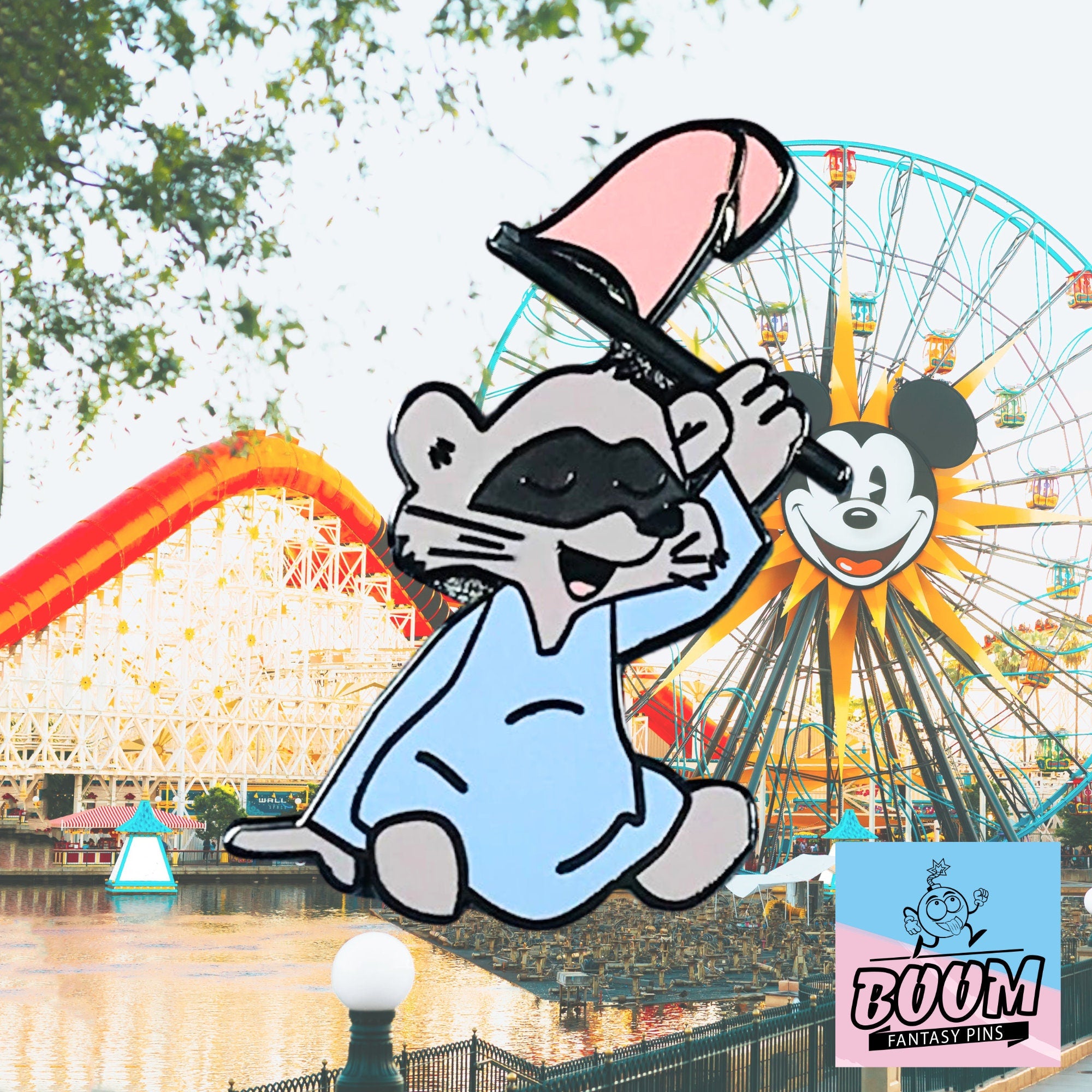 Pin's – Raton laveur de Robin des Bois – Disney Fantasy