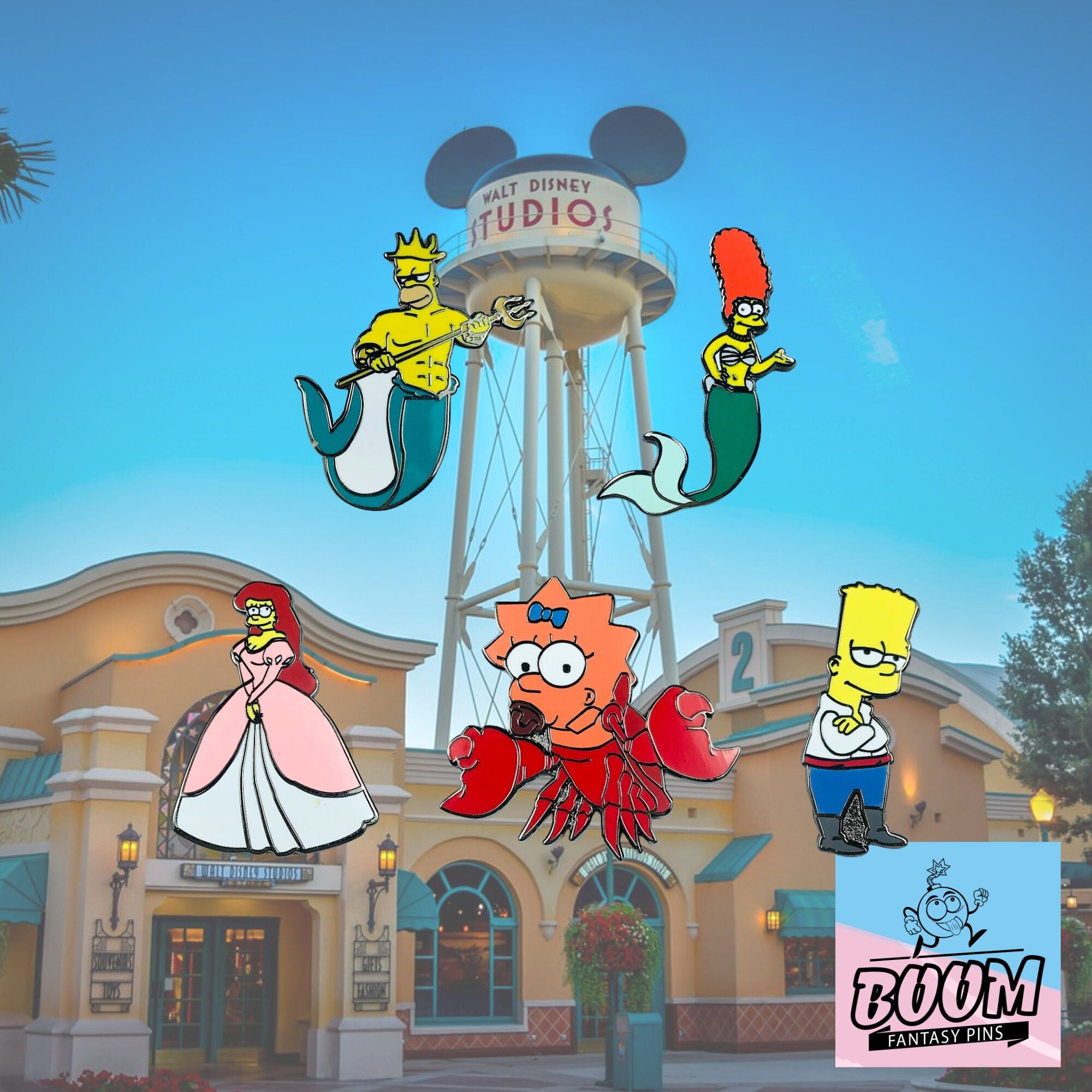 Pin's – Marge Simpson des Simpson – Disney Fantasy