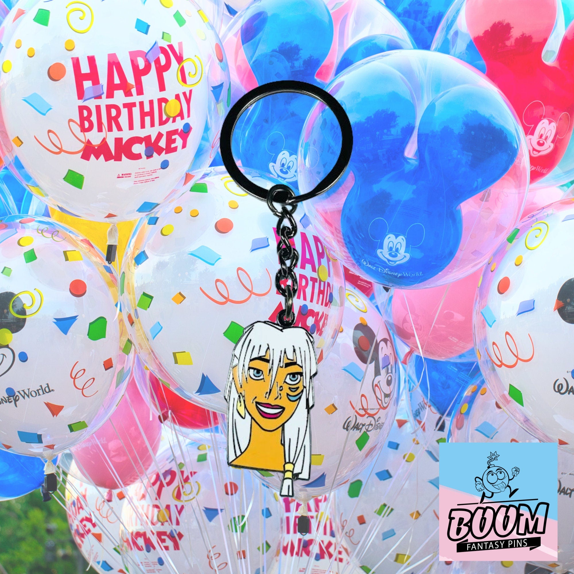 Llavero – Reina Kida de Atlantis: El Imperio Perdido – Disney Fantasy