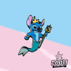 Pin – Stitch como el Rey Tritón de Lilo y Stitch – Disney Fantasy