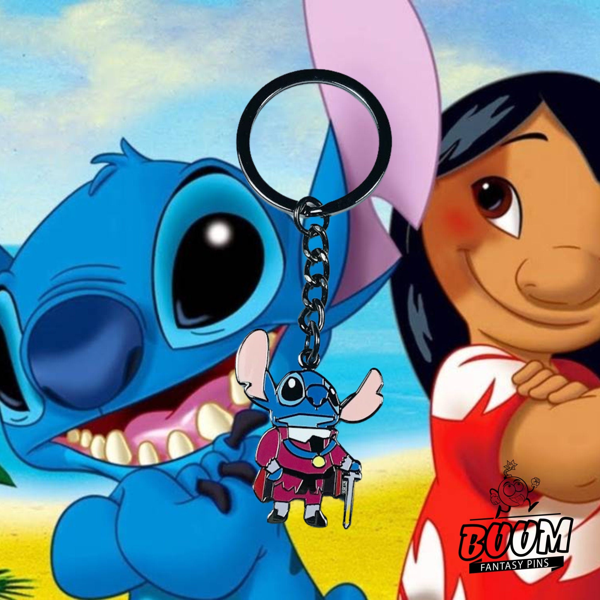 Llavero – Stitch como el Príncipe de Lilo y Stitch – Disney Fantasy