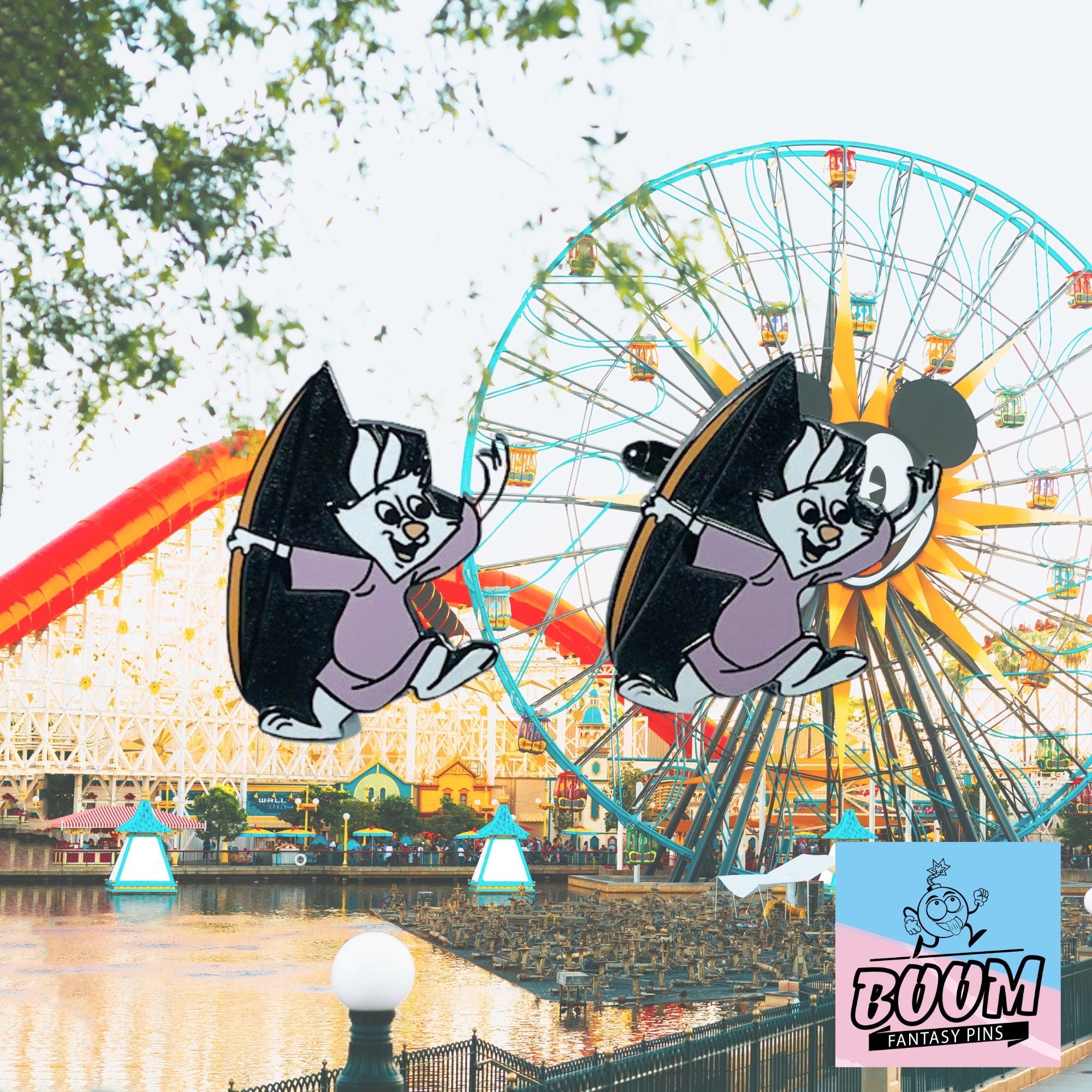 Cufflinks – Skippy the Rabbit from Robin Hood – Disney Fantasy